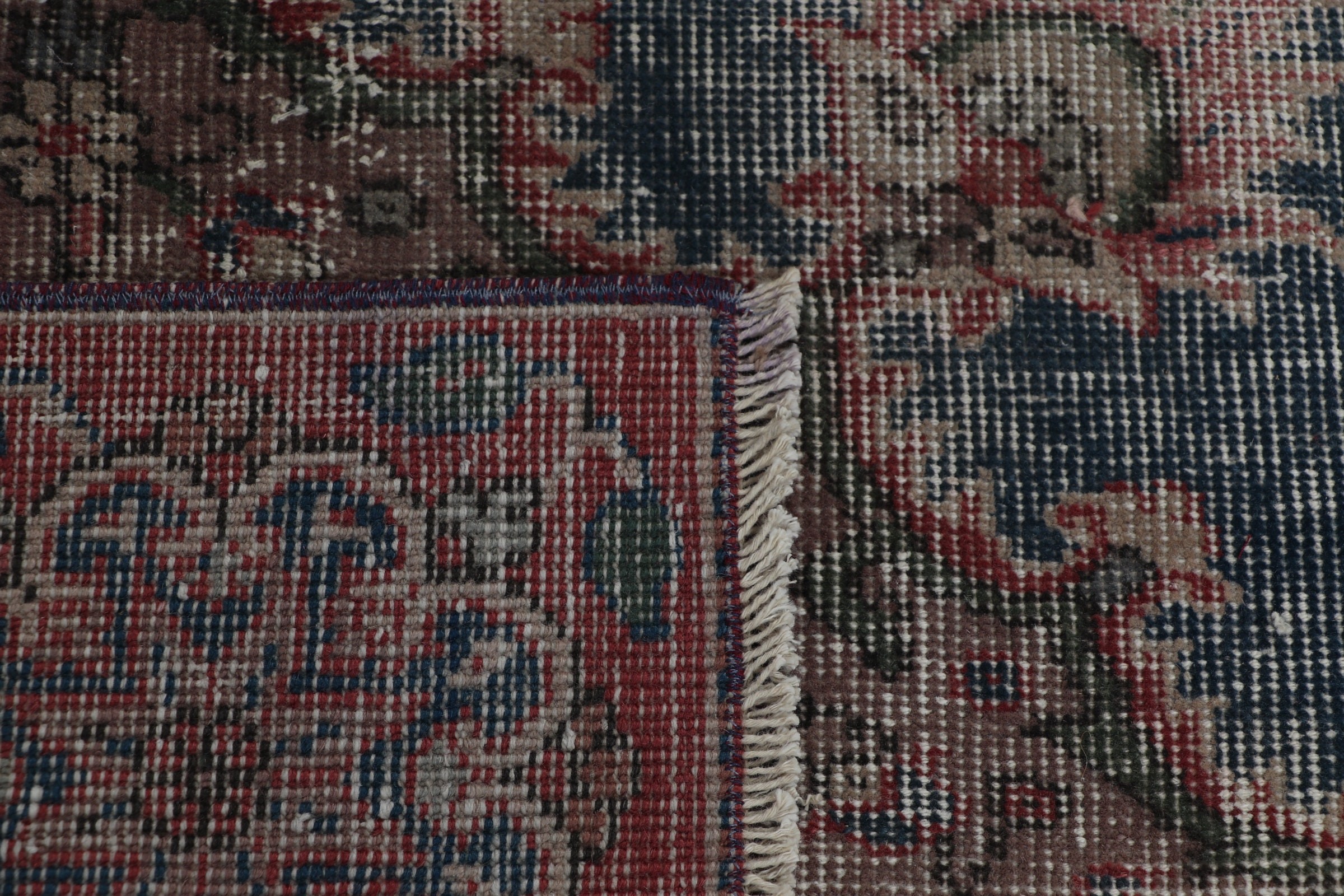 Saloon Rugs, Turkish Rug, Blue Wool Rug, Dorm Rug, Home Decor Rug, Vintage Rugs, Living Room Rugs, Anatolian Rugs, 8.6x11.9 ft Oversize Rug
