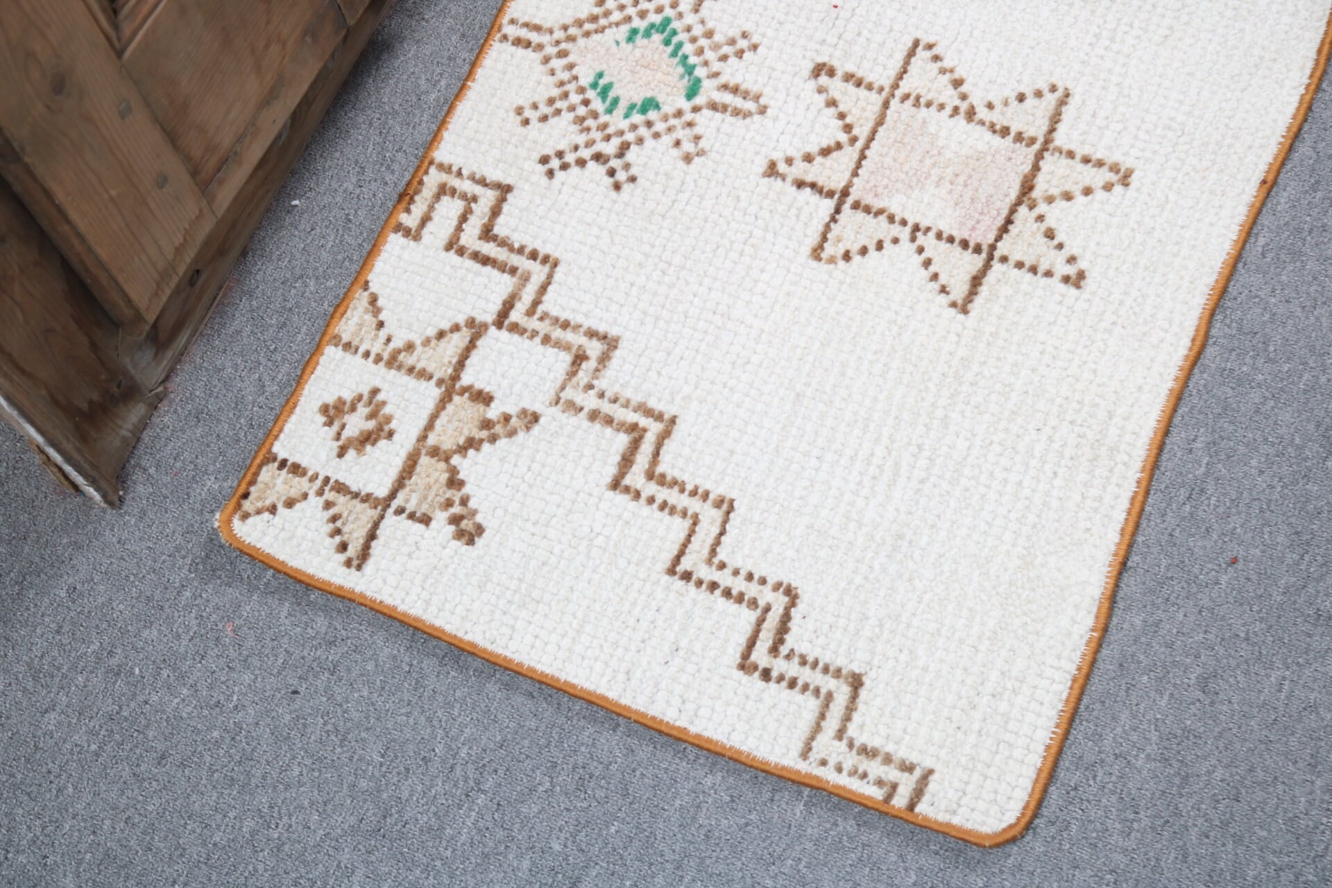 Modern Rugs, Vintage Rugs, Nursery Rugs, Turkish Rugs, Beige Bedroom Rugs, Door Mat Rug, Cool Rugs, Geometric Rug, 1.8x2.2 ft Small Rug