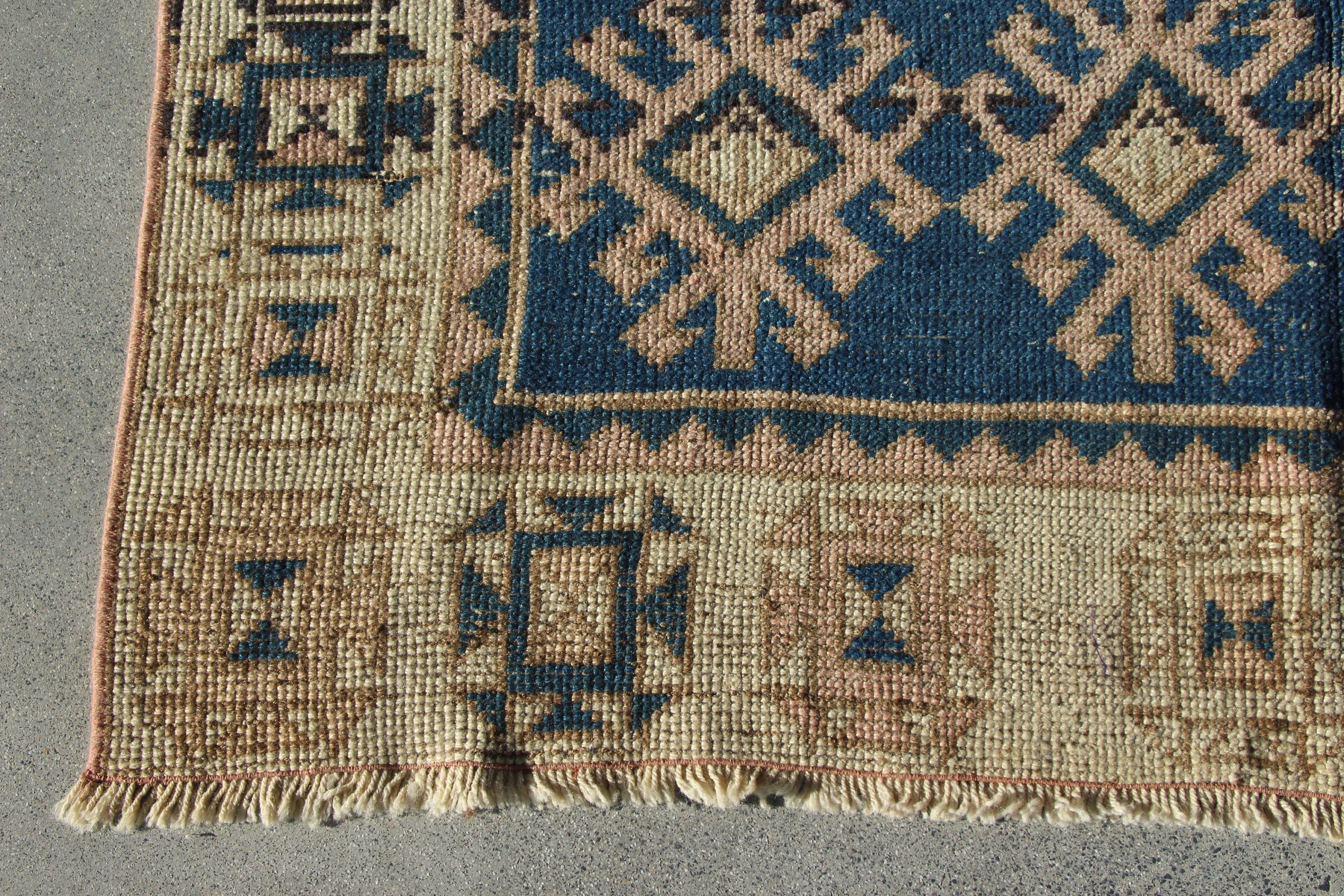 Turkish Rug, 4.7x8 ft Area Rug, Moroccan Rug, Anatolian Rug, Kitchen Rug, Vintage Rugs, Beige Oriental Rug, Aesthetic Rug, Bedroom Rug
