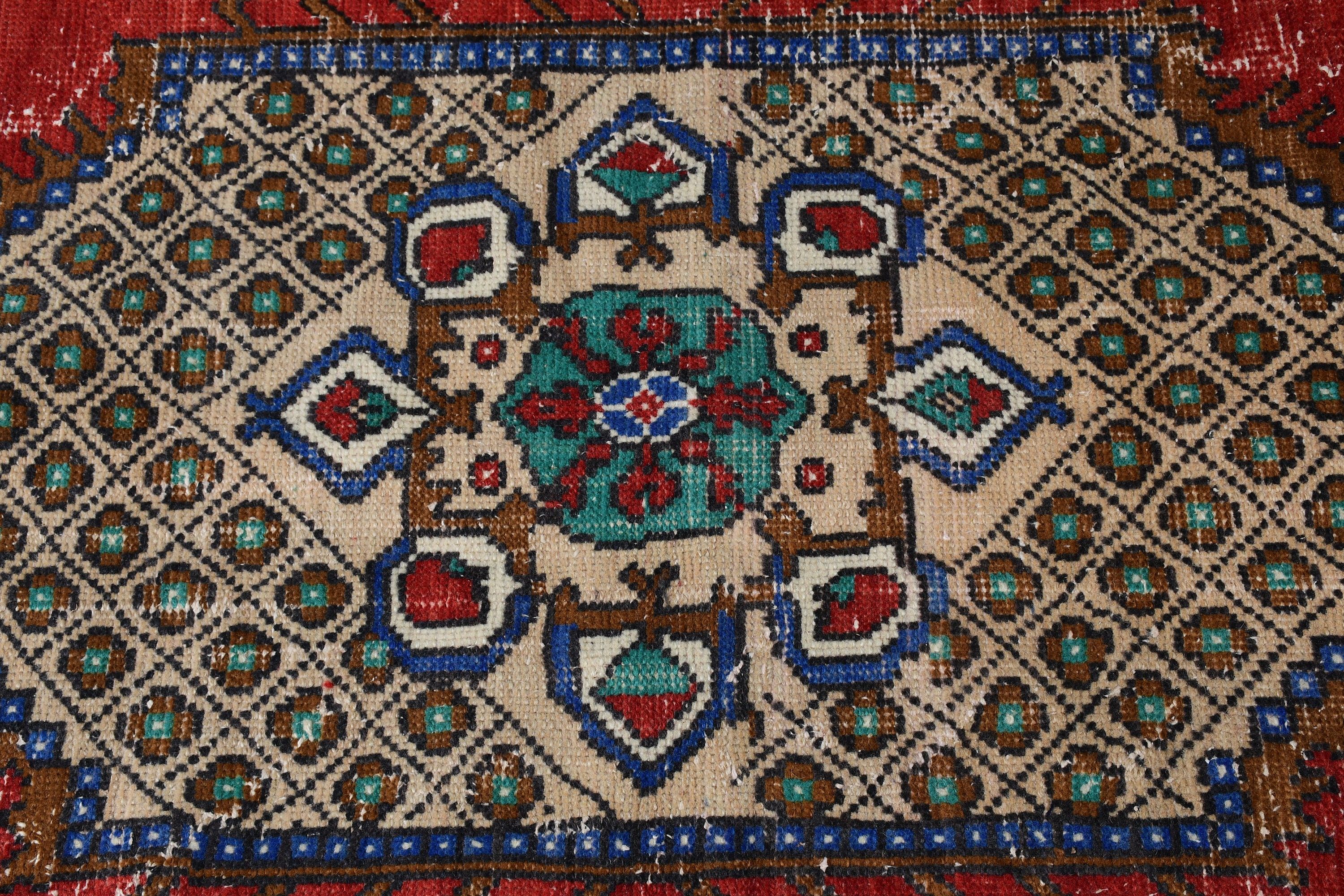 Turkish Rugs, Vintage Rugs, Oushak Rug, Kitchen Rugs, Dining Room Rug, Living Room Rug, Beige  4.8x8.9 ft Large Rug, Old Rugs