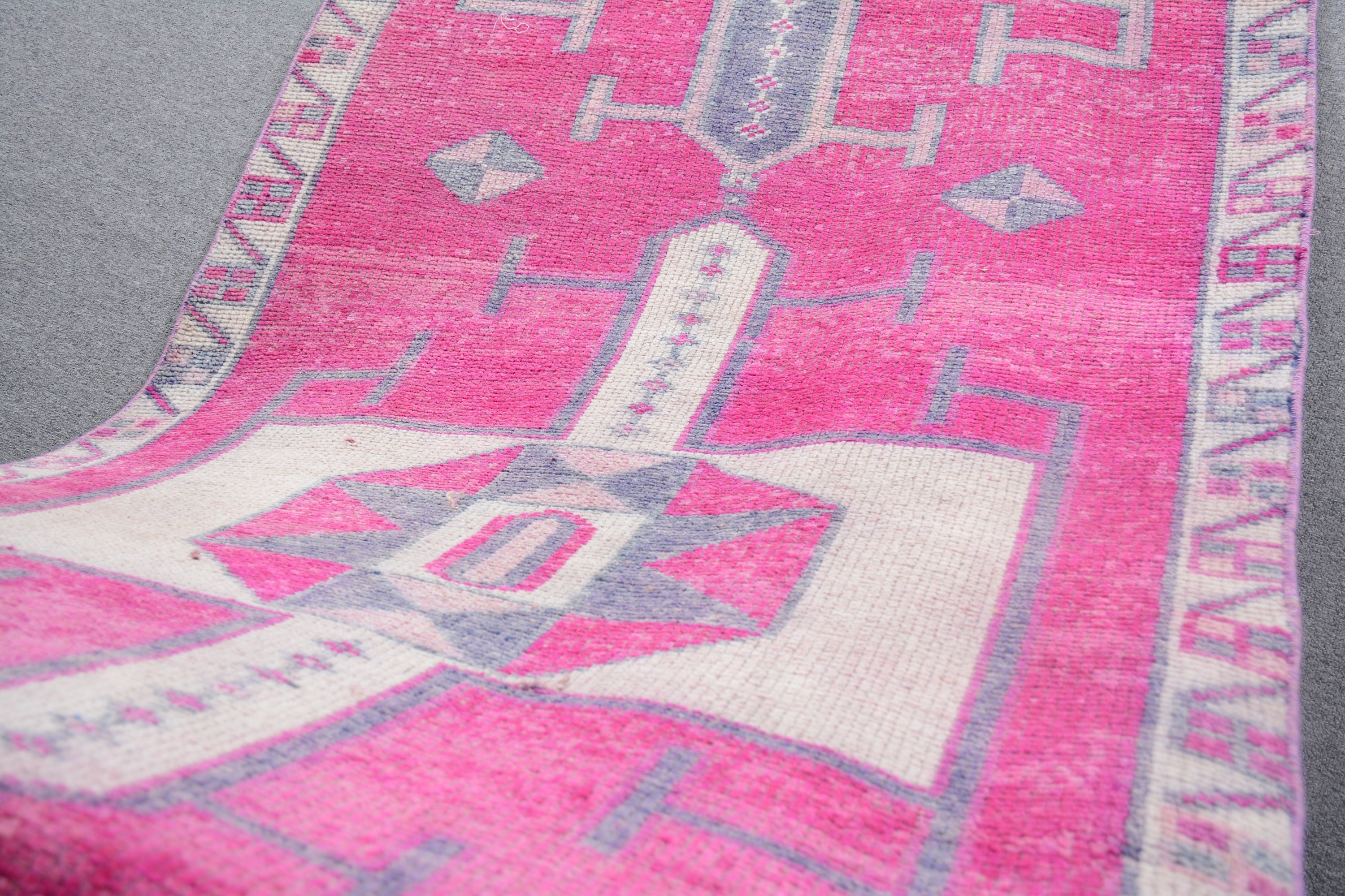 Old Rug, Rugs for Hallway, Home Decor Rug, Nomadic Rug, Corridor Rugs, 3.4x11.6 ft Runner Rug, Turkish Rug, Vintage Rugs, Anatolian Rug