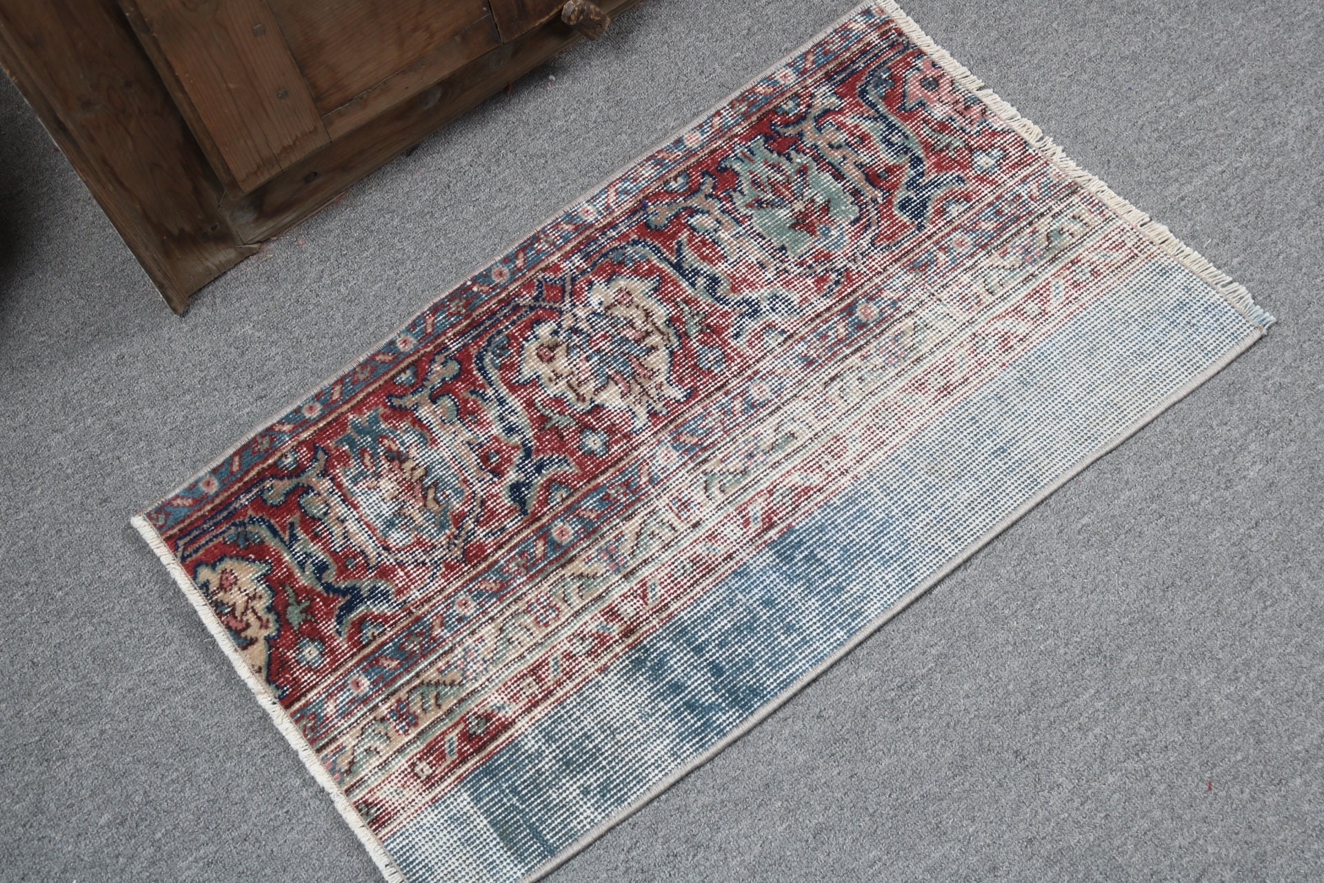 Çocuk Halıları, 1.4x2.5 ft Küçük Halılar, Ofis Halısı, Türk Halısı, Düz Dokuma Halılar, Mor Geometrik Halı, Araba Paspas Halıları, Vintage Halı, Mutfak Halıları