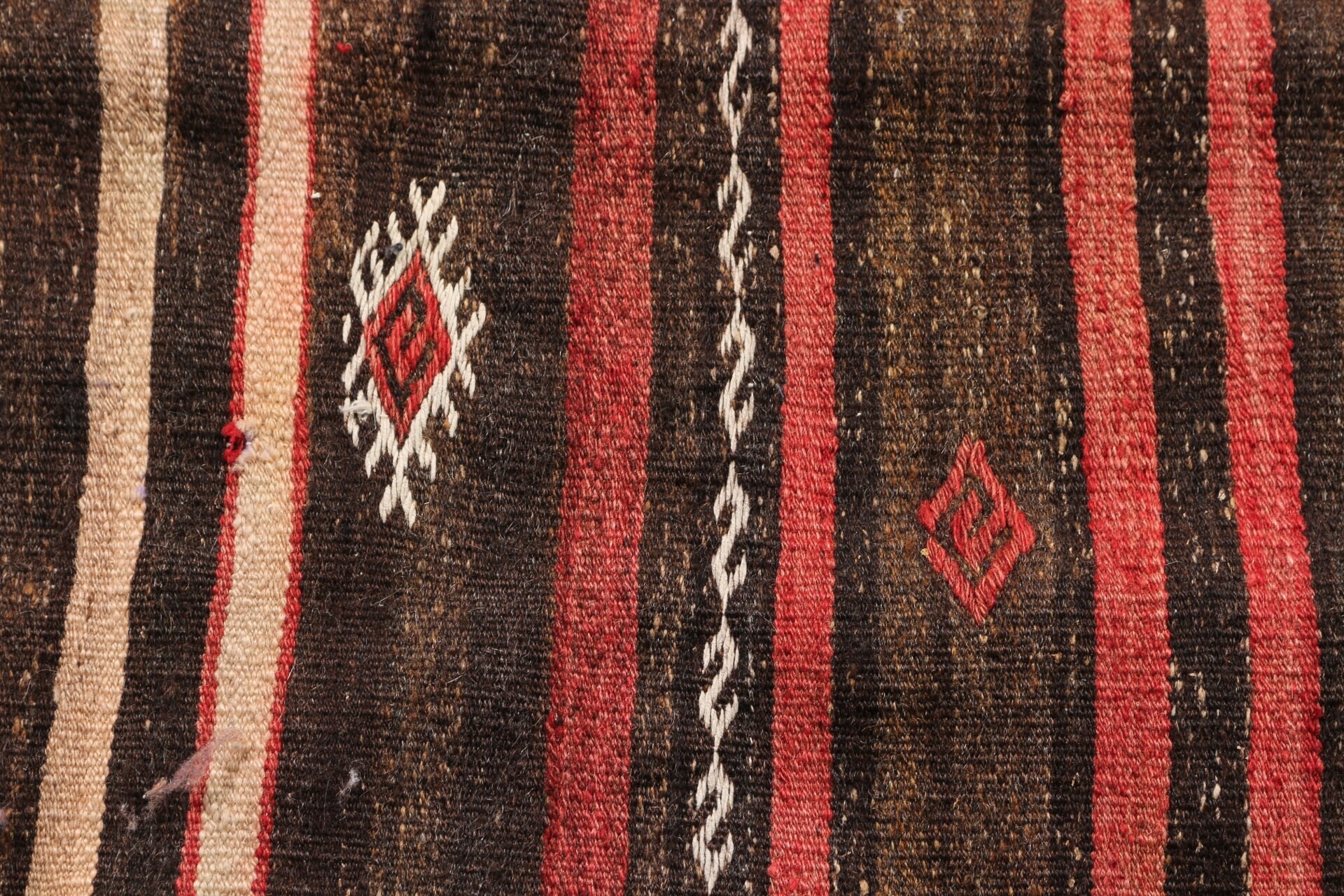 Kilim, Türk Halısı, 5.7x11.2 ft Büyük Halı, Oturma Odası Halısı, Vintage Halı, Bej Yün Halılar, Anadolu Halısı, Retro Halı, Oushak Halısı, Yatak Odası Halısı