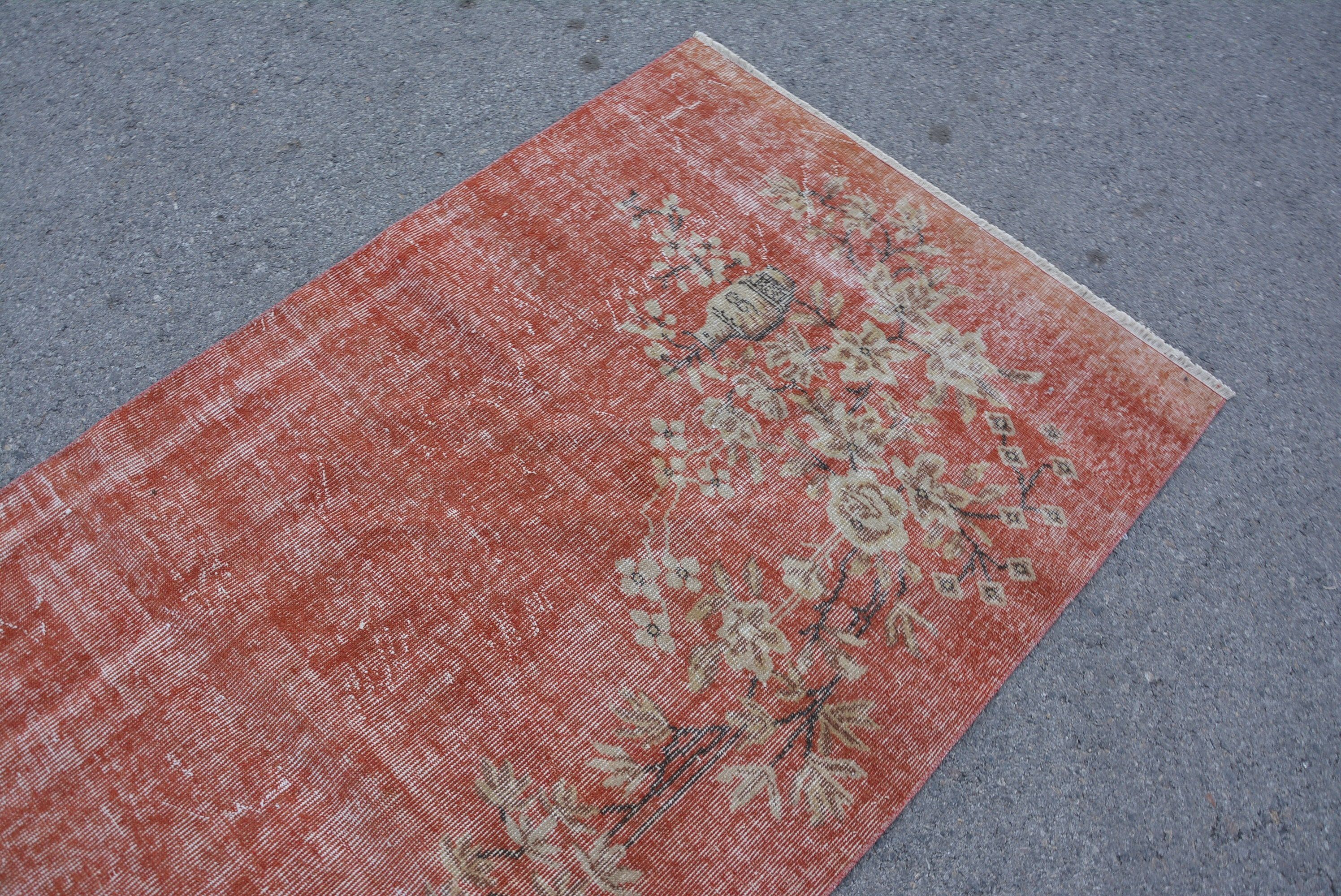 Living Room Rug, Floor Rug, Oriental Rug, Vintage Rugs, Rugs for Floor, Vintage Decor Rug, Wool Rug, Turkish Rug, 3.7x8.9 ft Area Rug