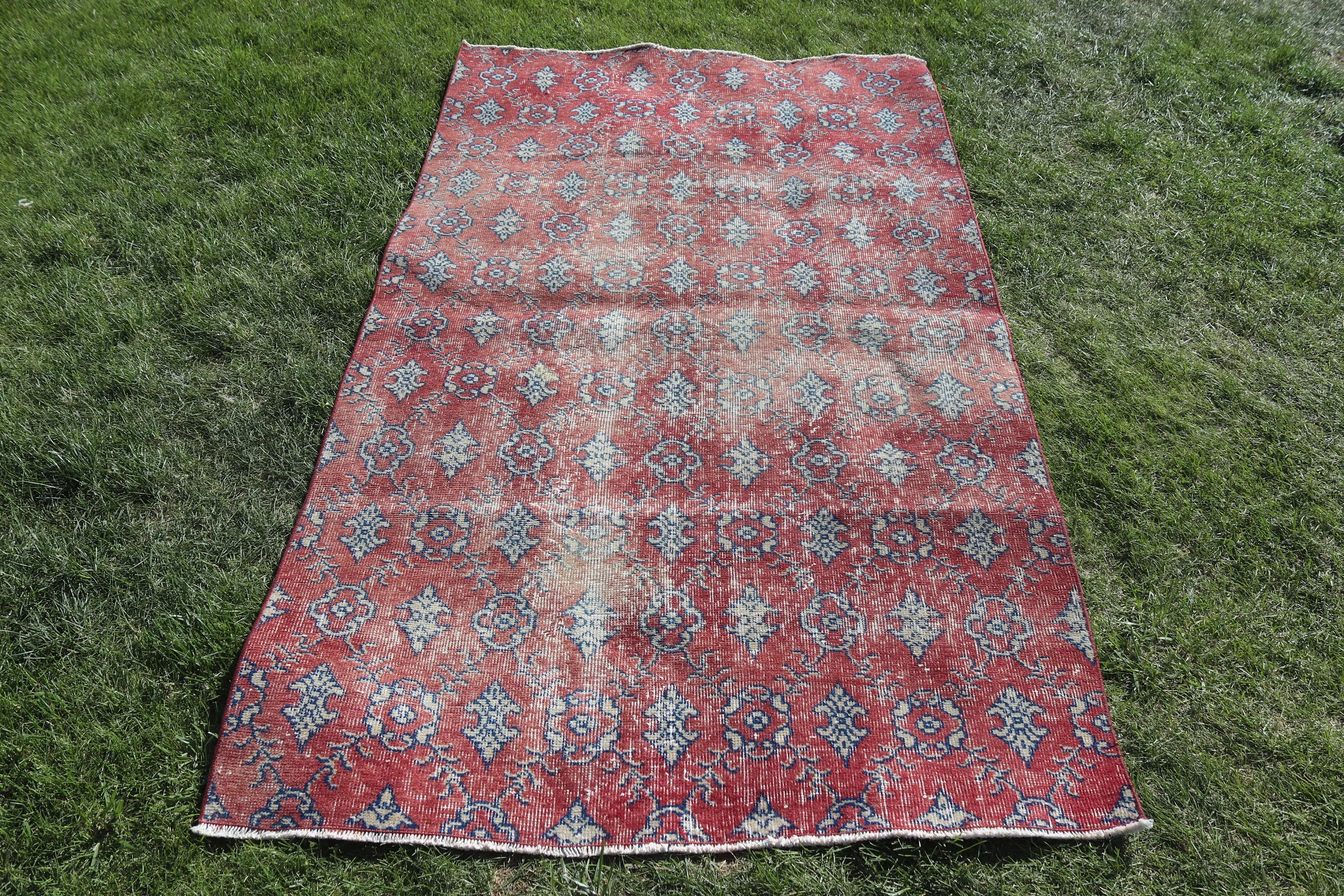 Ofis Halısı, 3.7x6.5 ft Alan Halısı, Modern Halı, Çocuk Halıları, Kırmızı Antika Halılar, Fas Halısı, Oturma Odası Halısı, Vintage Halı, Türk Halıları