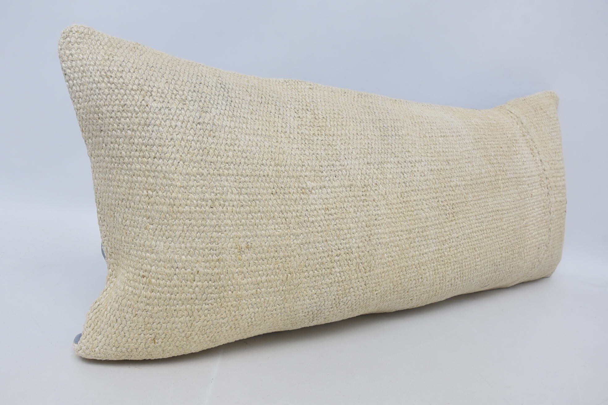 16"x36" White Cushion, Kilim Pillow, Wholesale Pillow Sham, Pillow for Sofa, Traditional Cushion Case, Turkish Pillow
