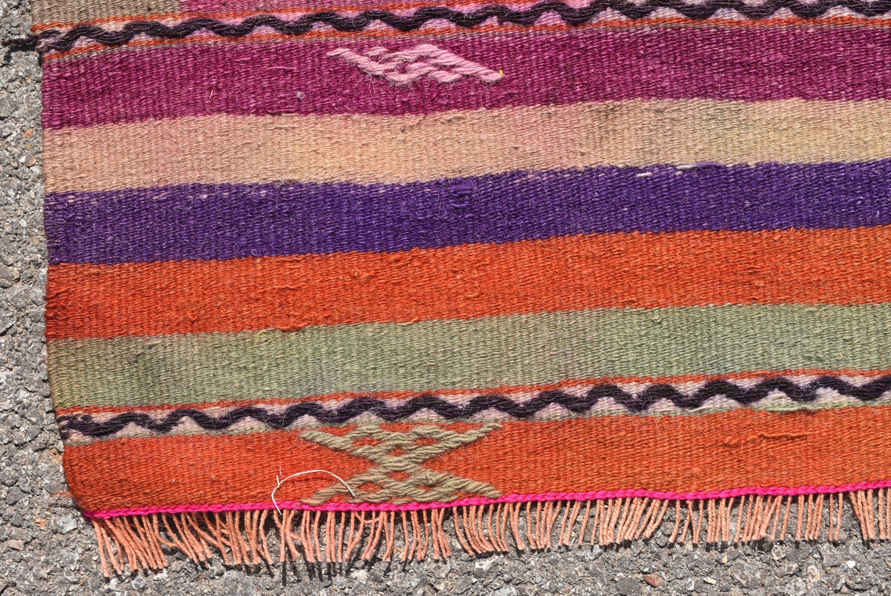 Yatak odası Kilim, 109x165 cm Antre Kilim, Nostaljik Kilim, Giriş Kilim, Mutfak Kilim, Mutfak Kilim, Pempe Yün Kilim, Uşak Kilim, Ev Kilim