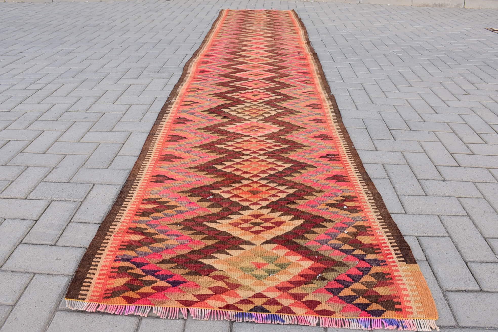 Anadolu Halıları, Runner Halıları, 2.8x13.5 ft Runner Halısı, Koridor Halıları, Ev Dekorasyonu Halıları, Mutfak Halıları, Vintage Halı, Türk Halısı, Kilim