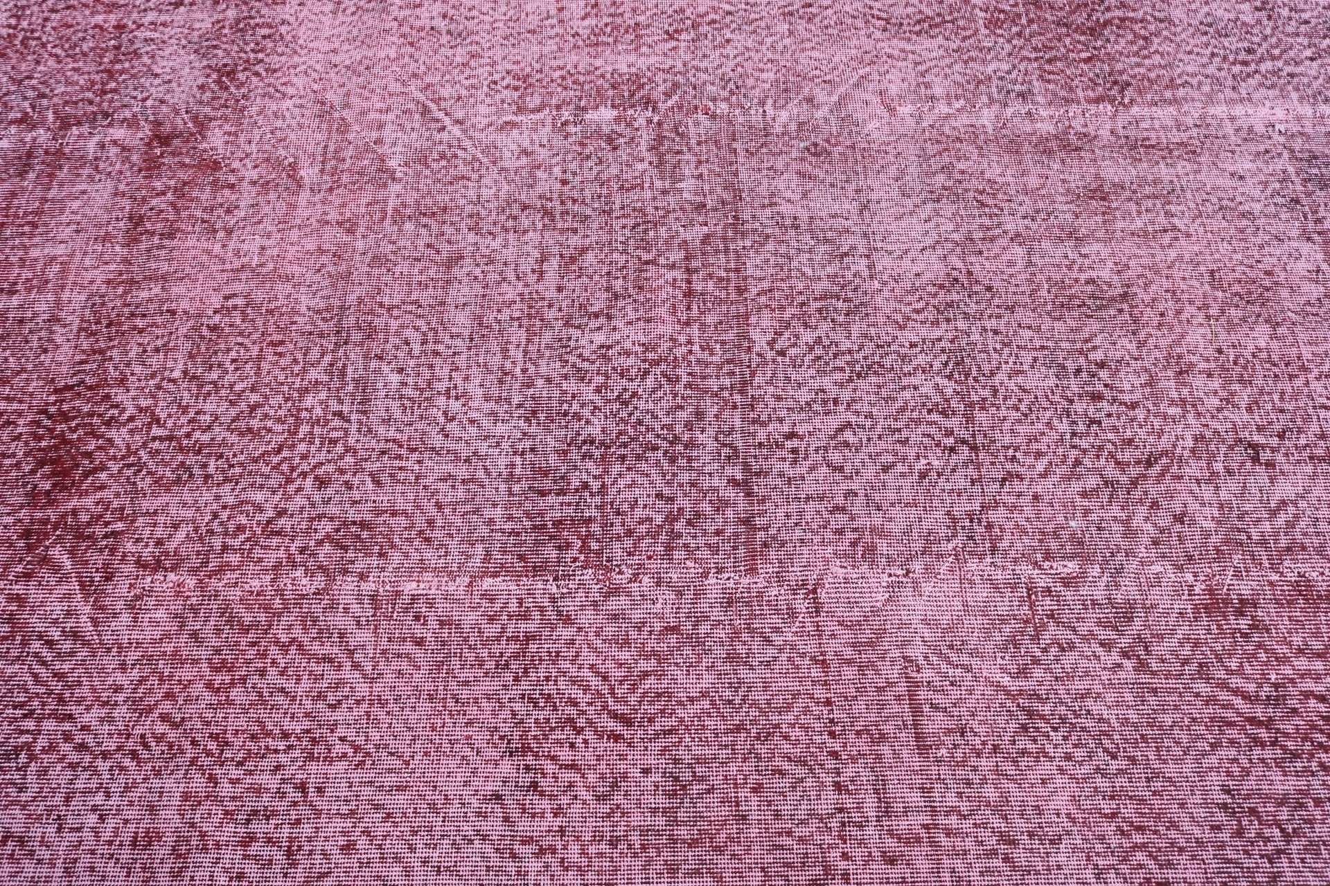 Wool Rugs, Bedroom Rugs, Pink Anatolian Rug, Dining Room Rug, Statement Rugs, Exotic Rug, 6.7x9.7 ft Large Rugs, Turkish Rugs, Vintage Rug