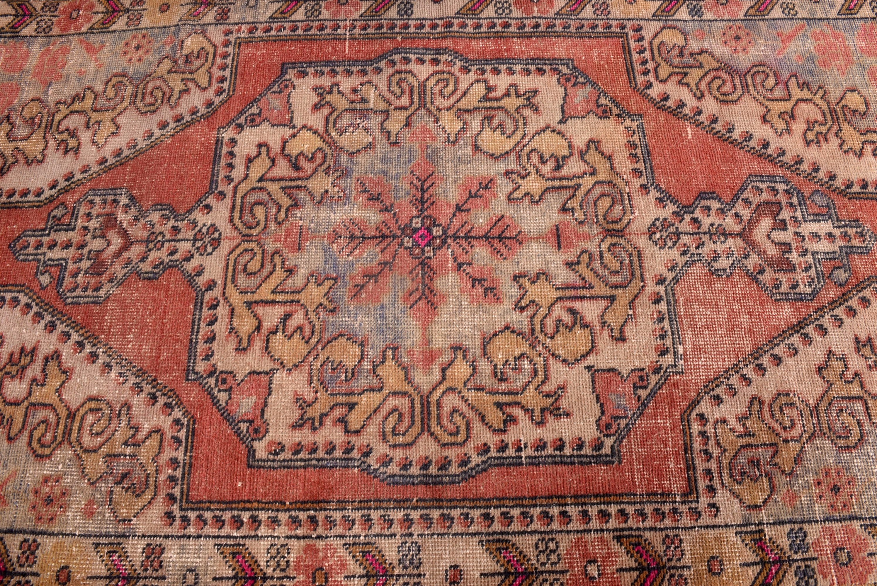 Türk Halıları, Lüks Halılar, Aztek Halısı, 4,1x6,8 ft Alan Halıları, Vintage Alan Halısı, Vintage Halılar, Kırmızı Fas Halısı, Modern Halılar, Oushak Alan Halıları