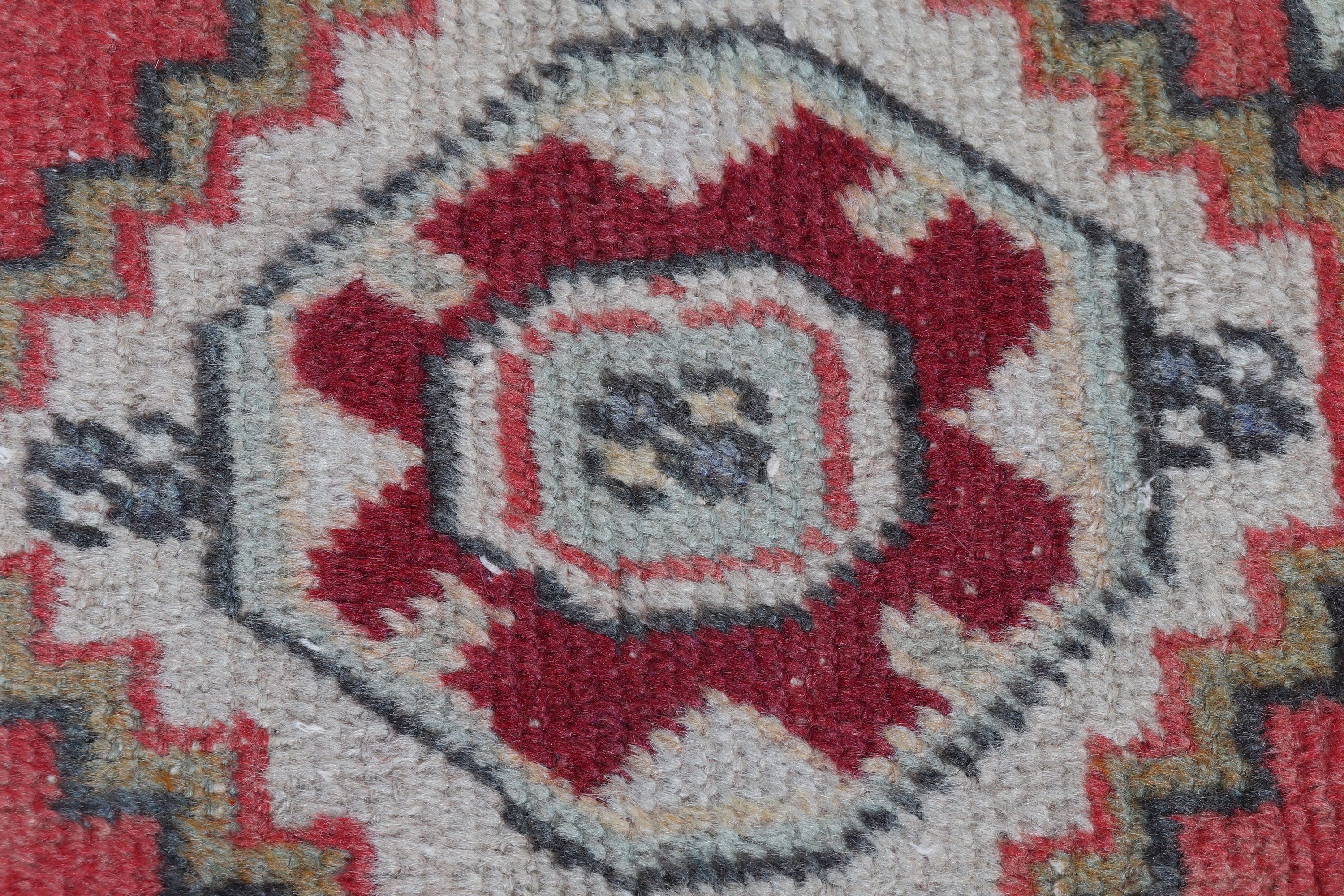 1.3x2.7 ft Small Rug, Kitchen Rugs, Turkish Rug, Rugs for Bedroom, Red Floor Rug, Wall Hanging Rugs, Entry Rug, Vintage Rugs