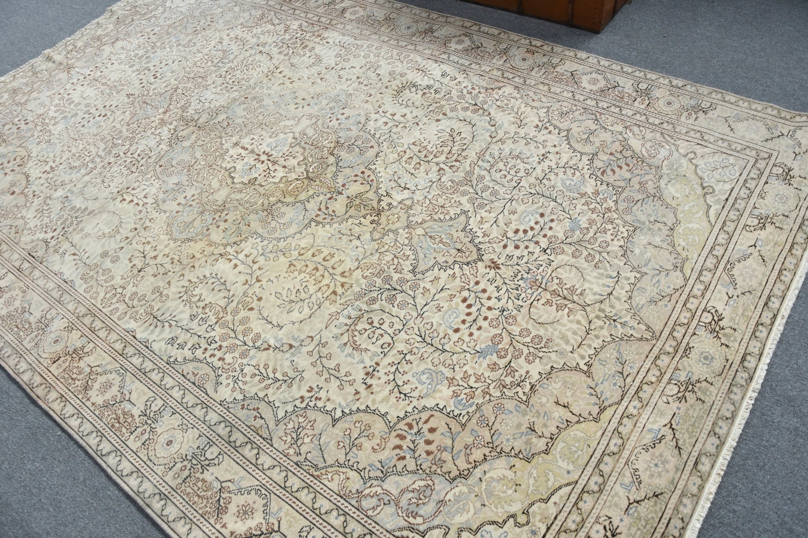 Living Room Rug, Vintage Rug, Vintage Decor Rug, Rugs for Dining Room, Cool Rug, Kitchen Rug, 6.3x9.5 ft Large Rug, Turkish Rug, Salon Rug