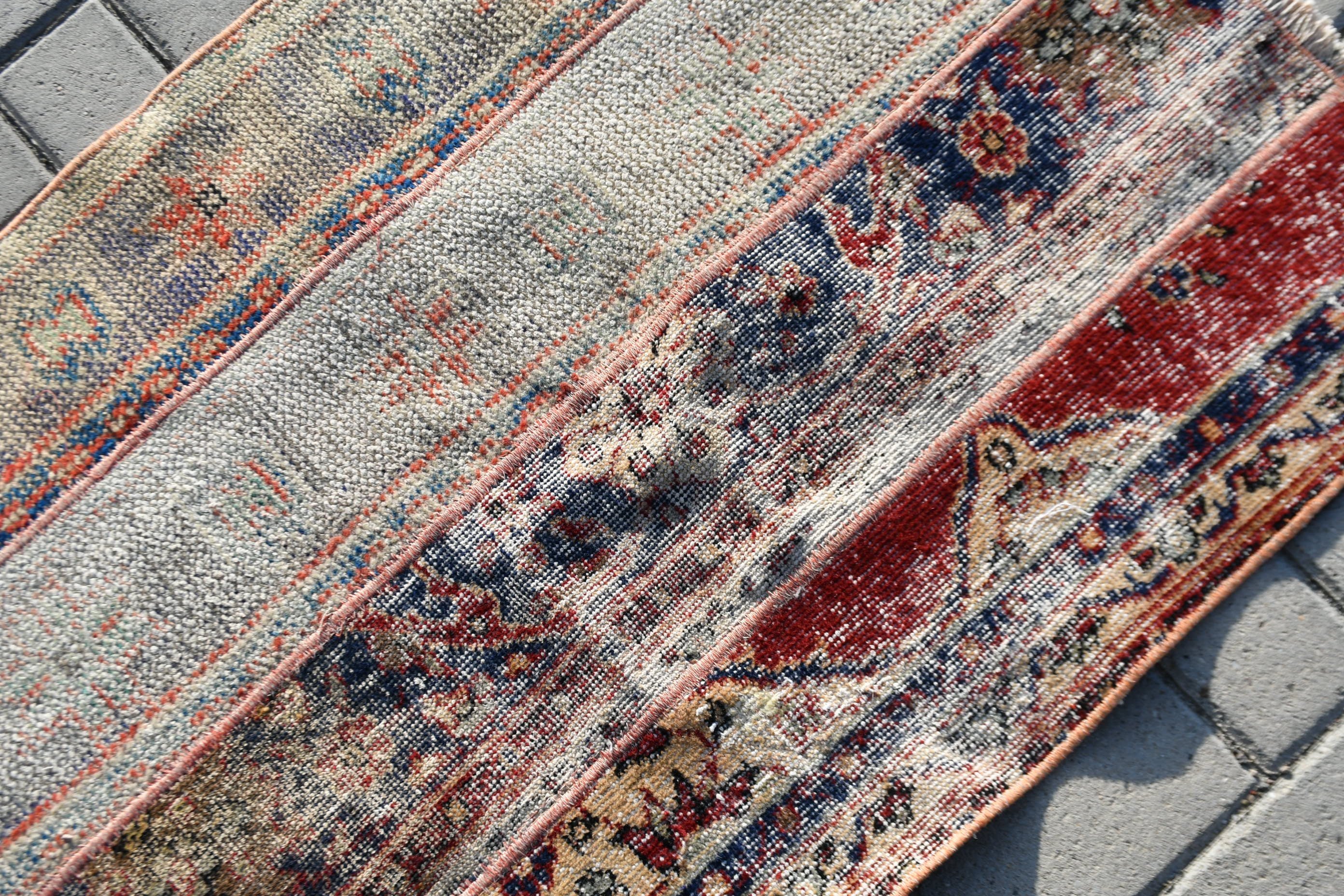 Kitchen Rug, Vintage Rug, Anatolian Rug, Rugs for Entry, 2.4x3.3 ft Small Rugs, Car Mat Rug, Turkish Rugs, Red Antique Rug, Oriental Rug