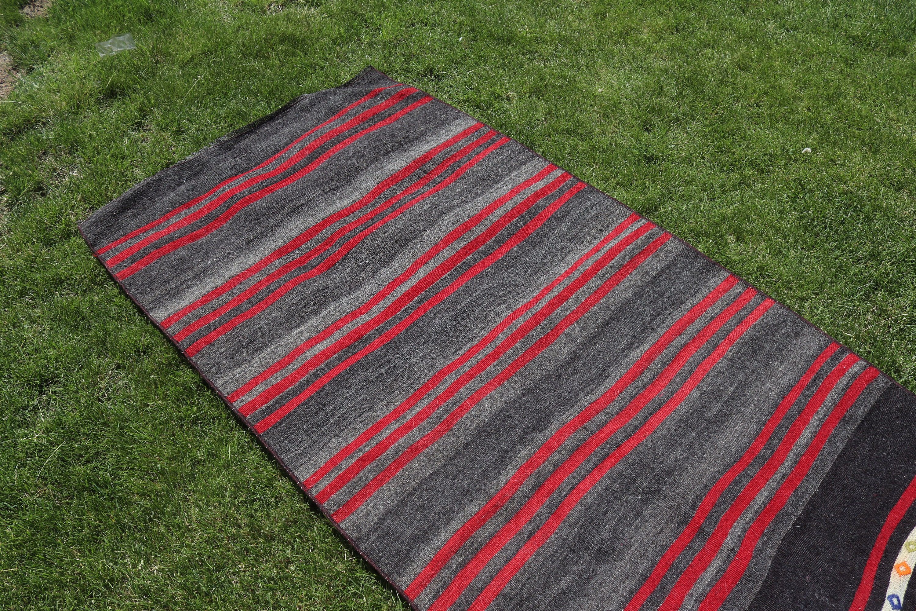 Yer Halısı, Anadolu Halısı, Merdiven Halısı, Türk Halısı, 3.1x11 ft Runner Halısı, Mutfak Halıları, Kilim, Siyah Boho Halıları, Vintage Halılar, Ev Dekorasyonu Halısı