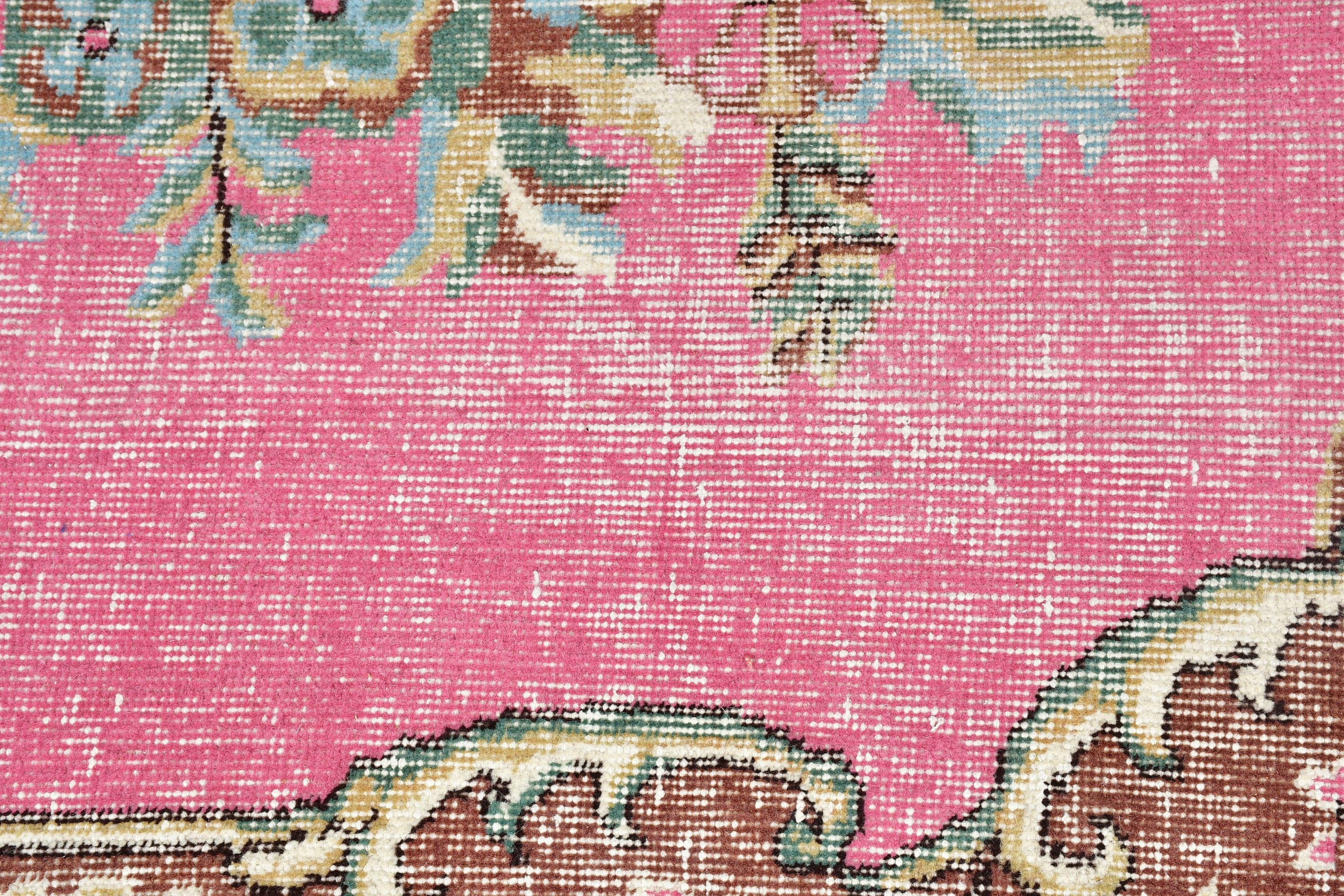 Bedroom Rug, Turkish Rug, Pink Cool Rug, Floor Rugs, Moroccan Rug, Vintage Rugs, Door Mat Rug, 1.6x4.1 ft Small Rug, Old Rug, Rugs for Bath