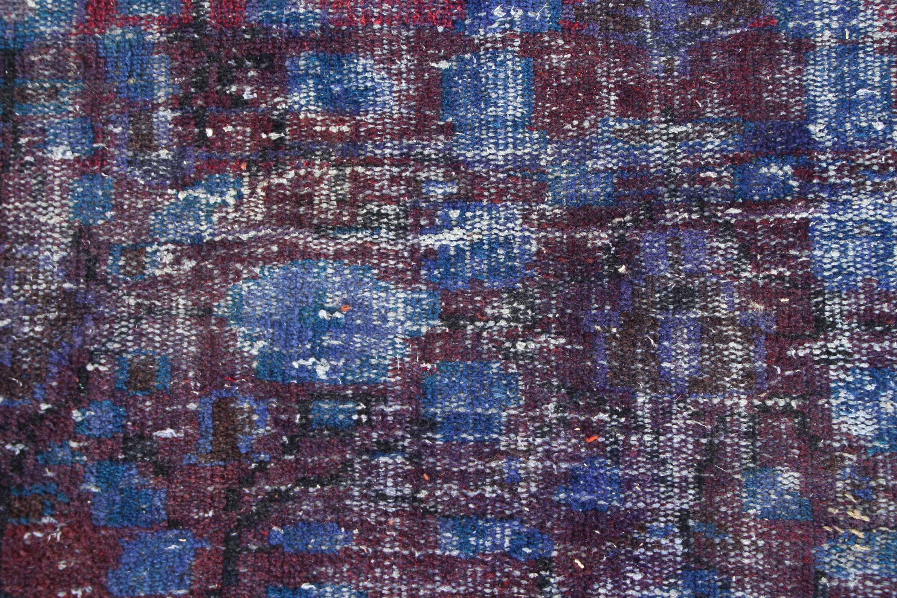 Purple Wool Rug, Vintage Rug, 1.8x2.4 ft Small Rugs, Wall Hanging Rug, Art Rug, Turkish Rug, Nursery Rugs, Moroccan Rug