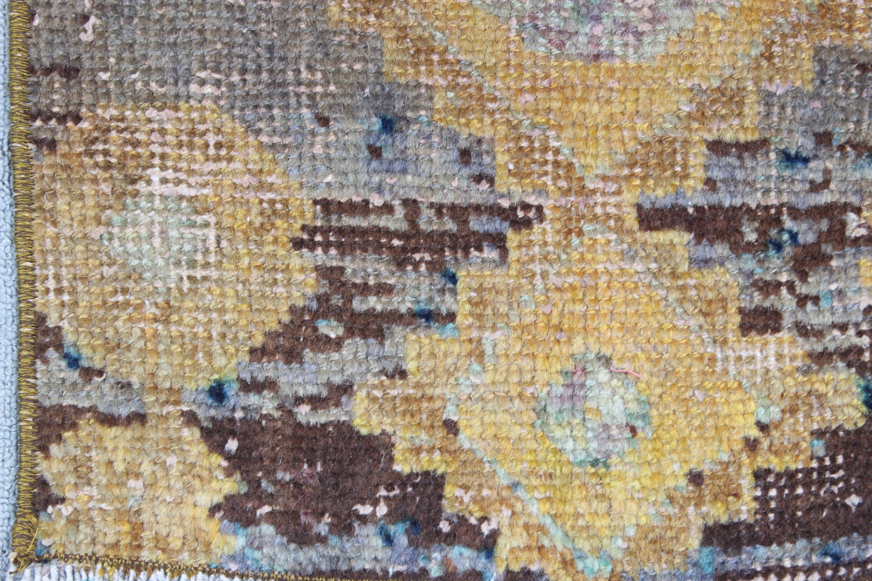 Neutral Rugs, Aesthetic Rugs, Yellow Handwoven Rugs, Door Mat Rugs, 1.4x2.9 ft Small Rug, Bath Rugs, Turkish Rugs, Vintage Rug, Bedroom Rug