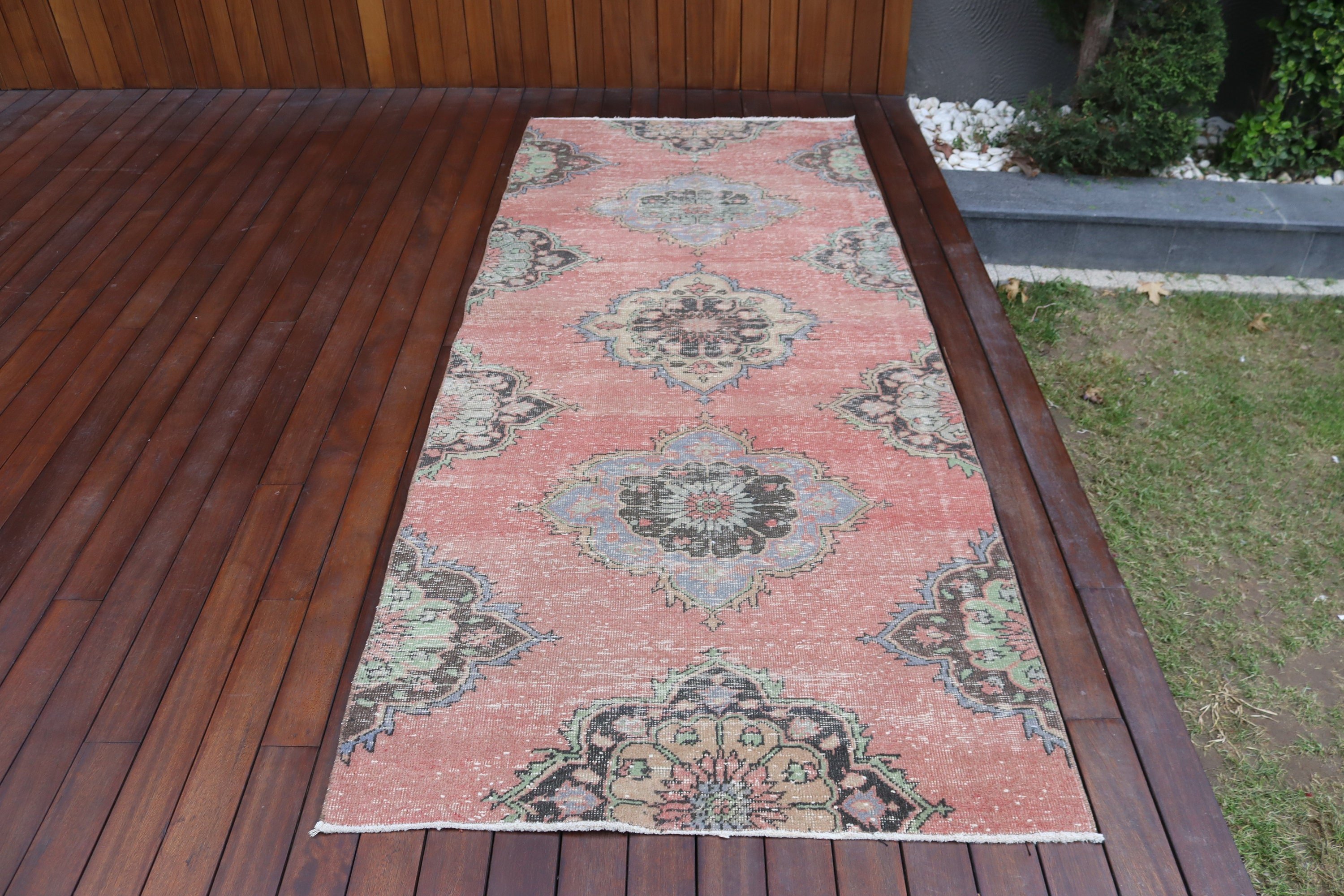 3.6x8.5 ft Area Rugs, Red Cool Rugs, Anatolian Rug, Floor Rugs, Bedroom Rug, Vintage Rugs, Rugs for Nursery, Oriental Rugs, Turkish Rug