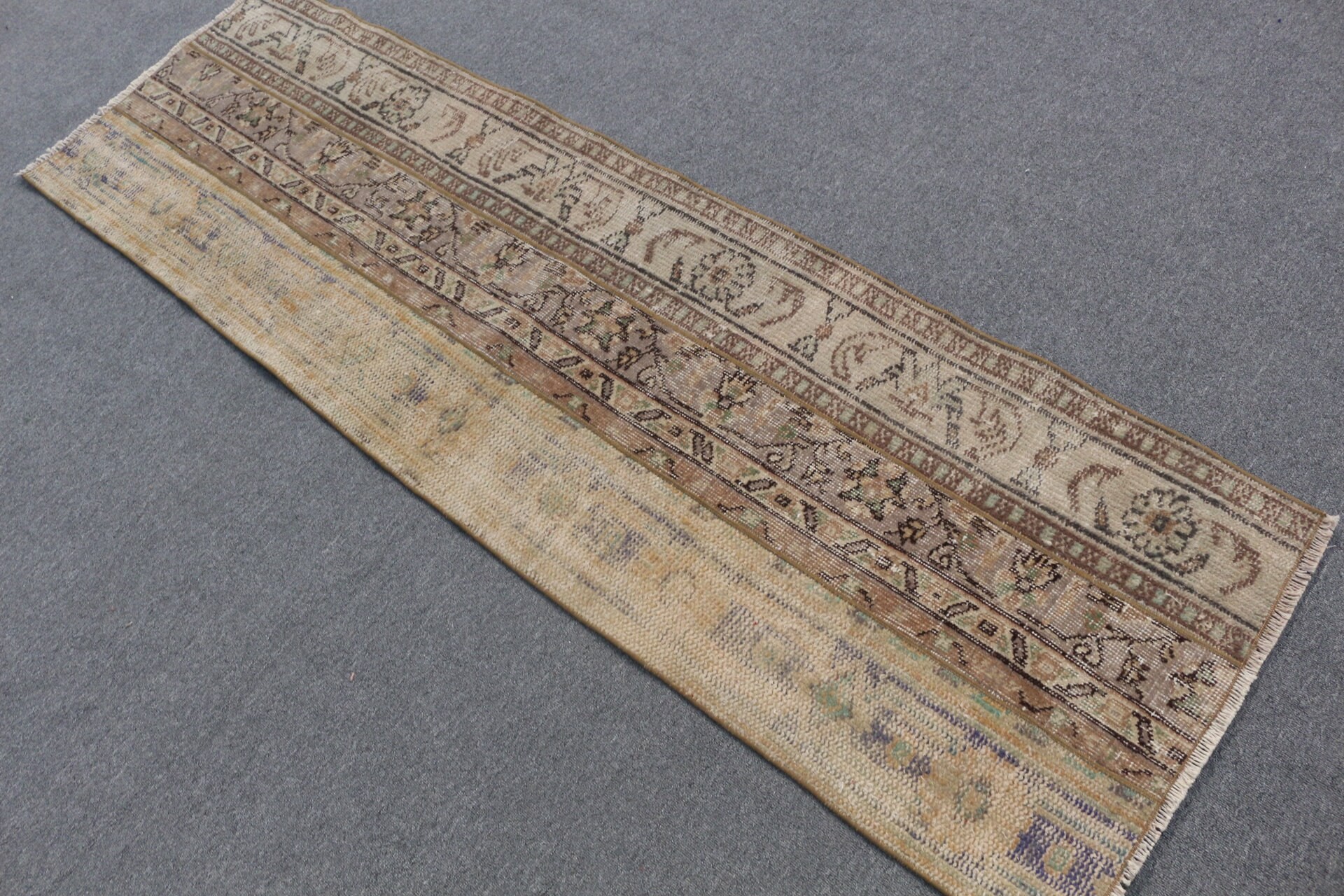 Vintage Halılar, Kahverengi Yatak Odası Halısı, Merdiven Halıları, Soğuk Halı, 2,1x6,9 ft Runner Halıları, Merdiven Halısı, Yün Halı, Mutfak Halıları, Sanat Halısı, Türk Halıları