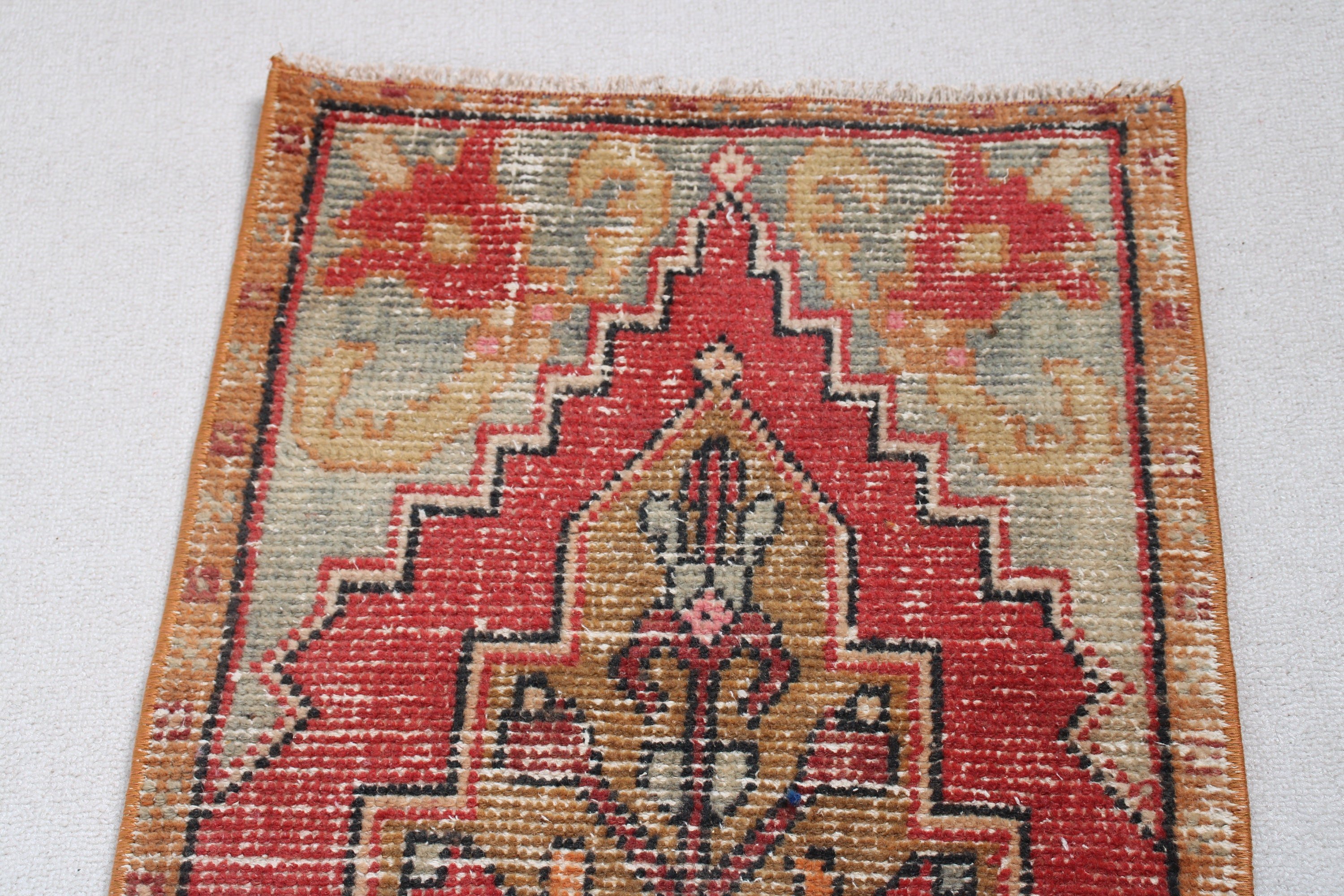 Nursery Rug, Rugs for Kitchen, Vintage Rugs, 1.6x3.2 ft Small Rug, Luxury Rug, Modern Rug, Turkish Rugs, Red Oriental Rugs, Car Mat Rugs