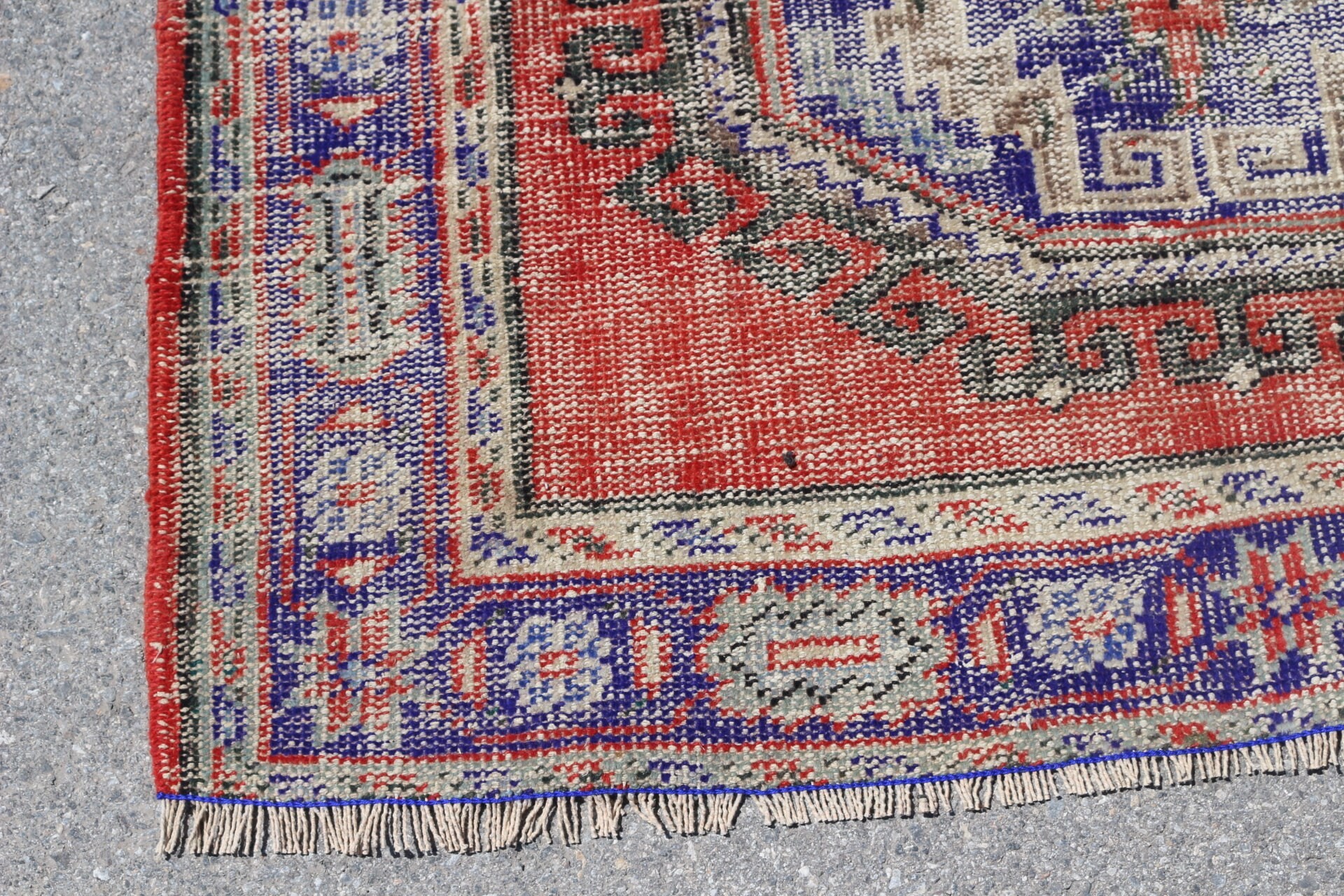 Merdiven Halıları, El Dokuma Halı, Türk Halıları, 4,5x12 ft Yolluk Halısı, Fas Halısı, Vintage Halı, Ev Dekorasyonu Halısı, Koridor Halısı, Kırmızı Mutfak Halısı