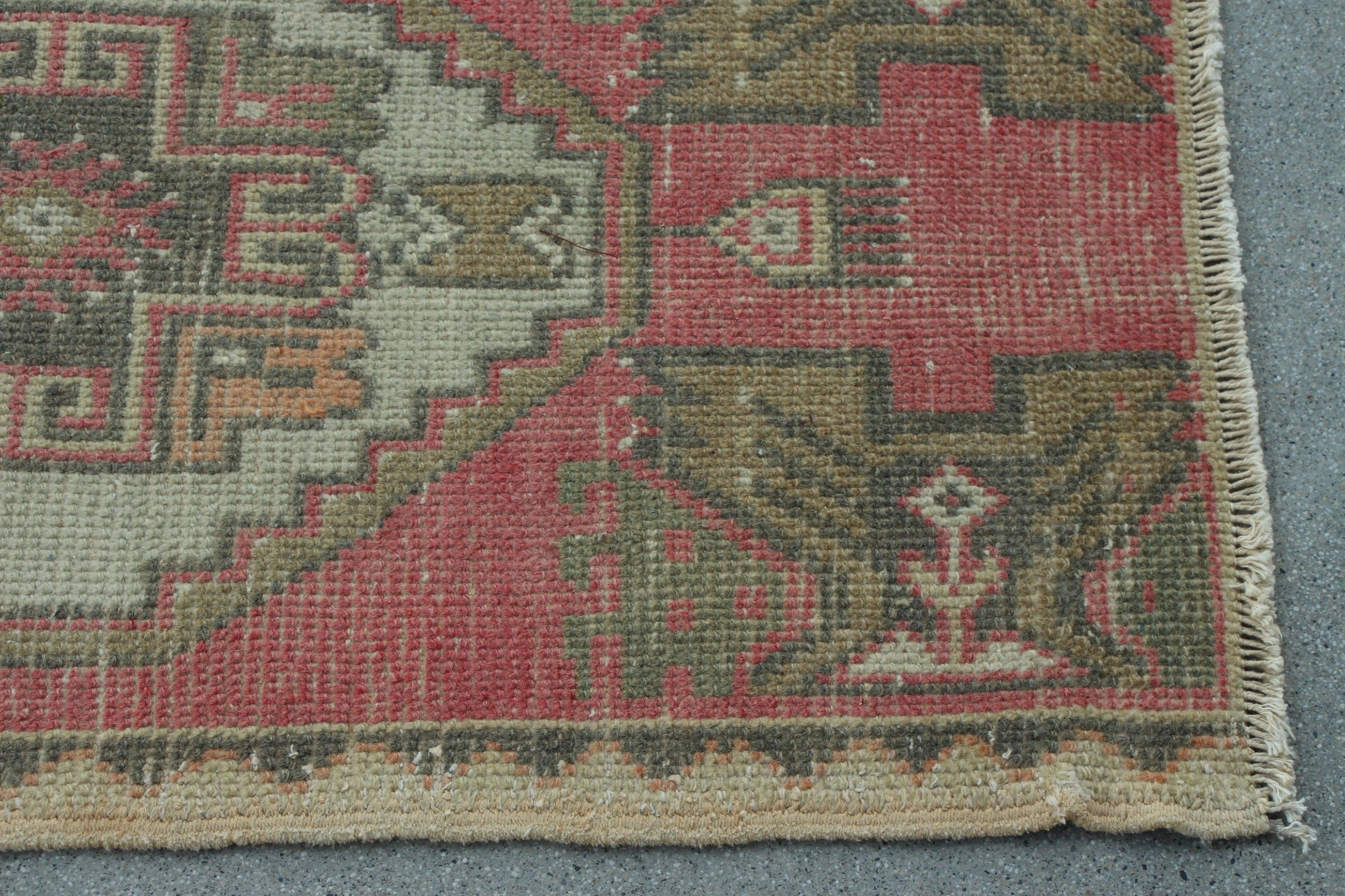 Vintage Rugs, Turkish Rug, Geometric Rugs, Entry Rugs, Bedroom Rugs, Rugs for Bath, Moroccan Rug, Brown Modern Rugs, 1.7x3.2 ft Small Rugs