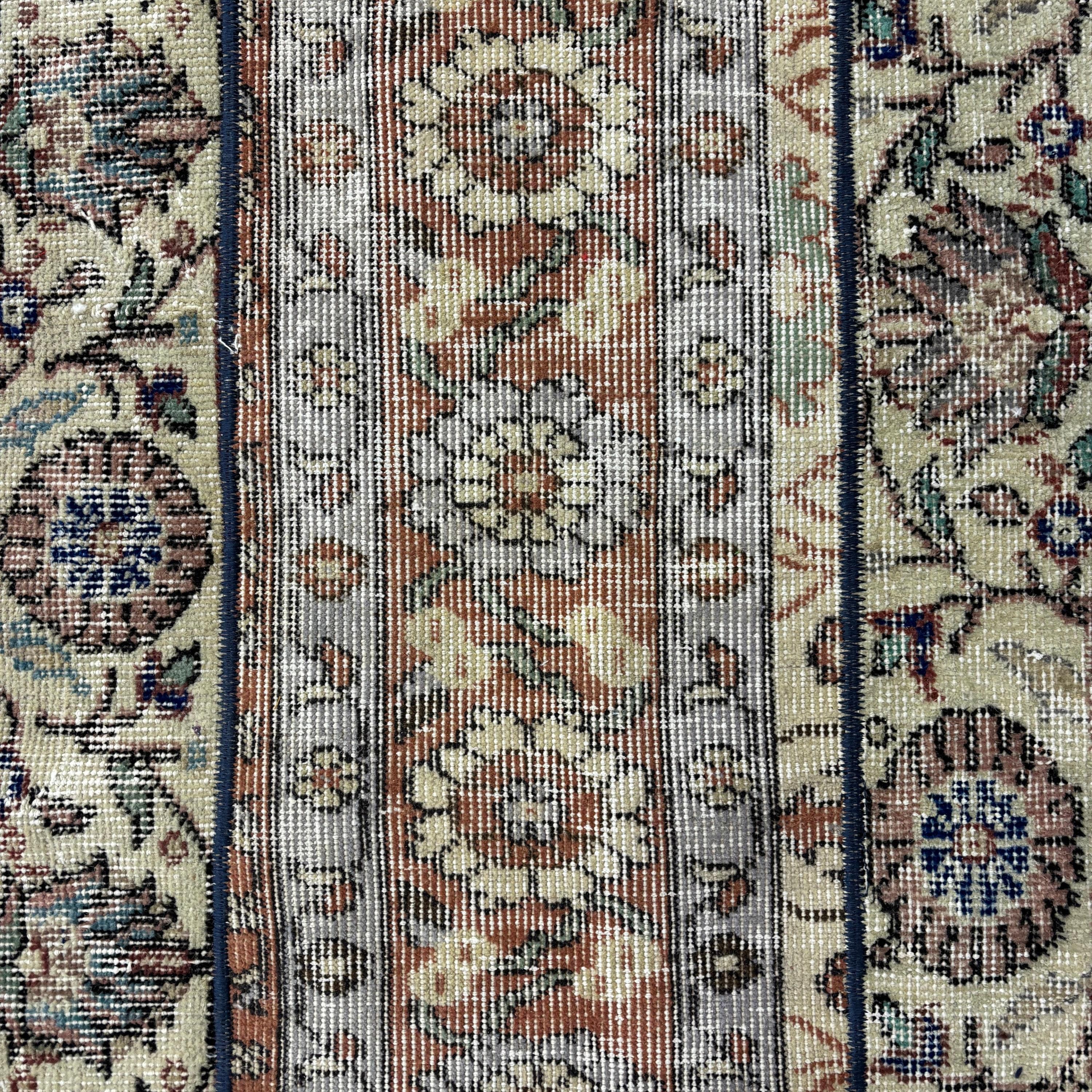 Bej Modern Halılar, Antika Halı, Küçük Alan Halısı, Türk Halıları, Aztek Halıları, Vintage Halı, 2,4x4,9 ft Küçük Halı, Küçük Boho Halıları, Nötr Halı