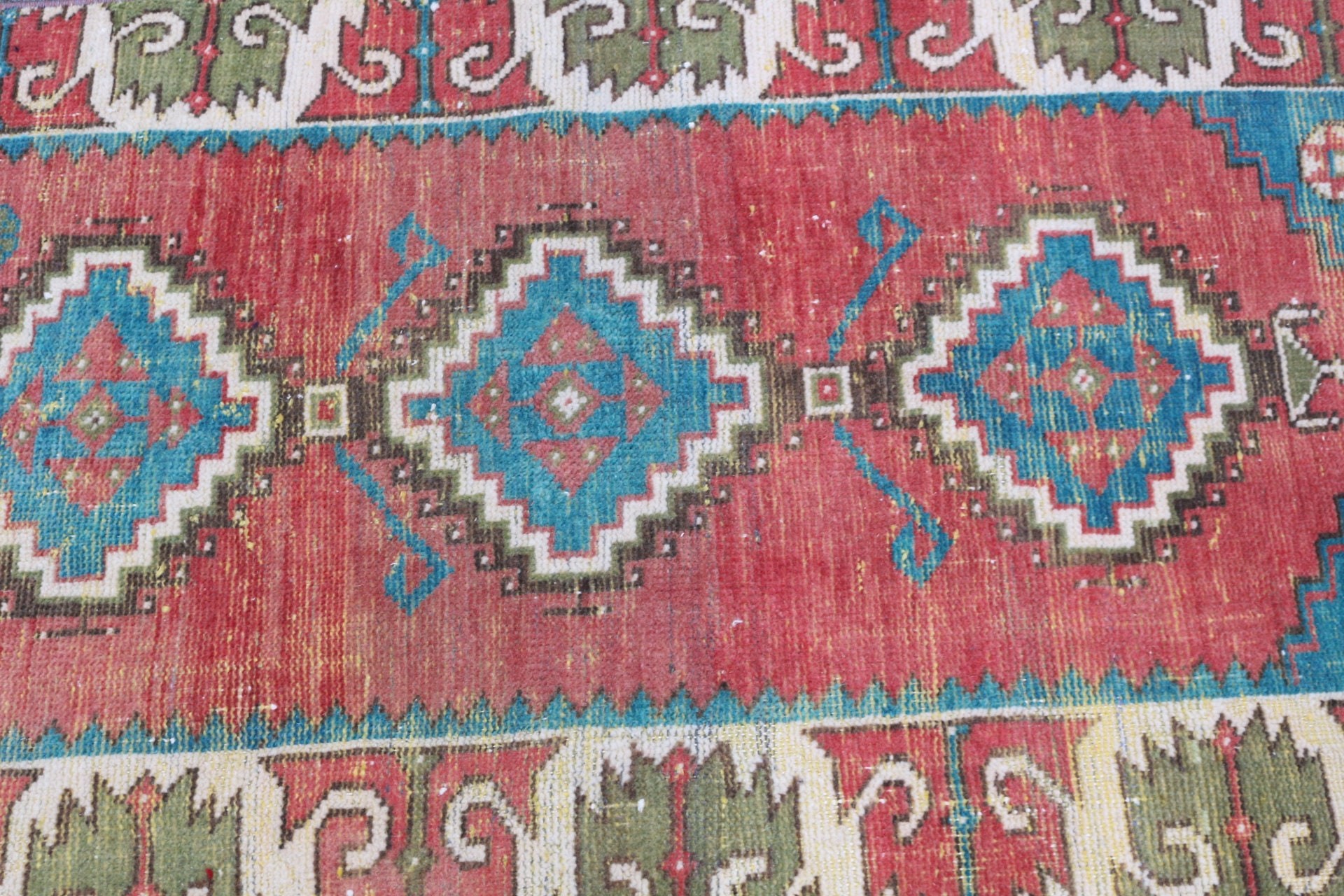 Oushak Rugs, Red Home Decor Rugs, 2.6x4.7 ft Small Rug, Turkish Rug, Vintage Rug, Moroccan Rug, Wall Hanging Rugs, Eclectic Rugs, Bath Rug