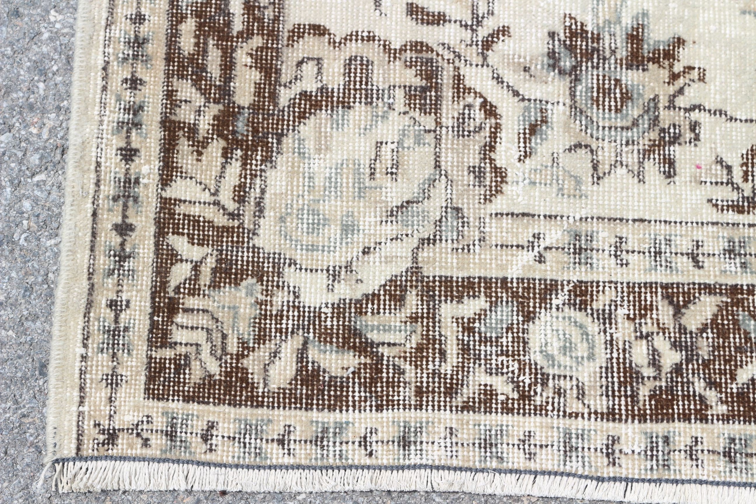 Turkish Rug, Anatolian Rug, Vintage Decor Rug, Beige Cool Rug, Vintage Rug, 4x7 ft Area Rug, Living Room Rug, Floor Rug, Dining Room Rugs