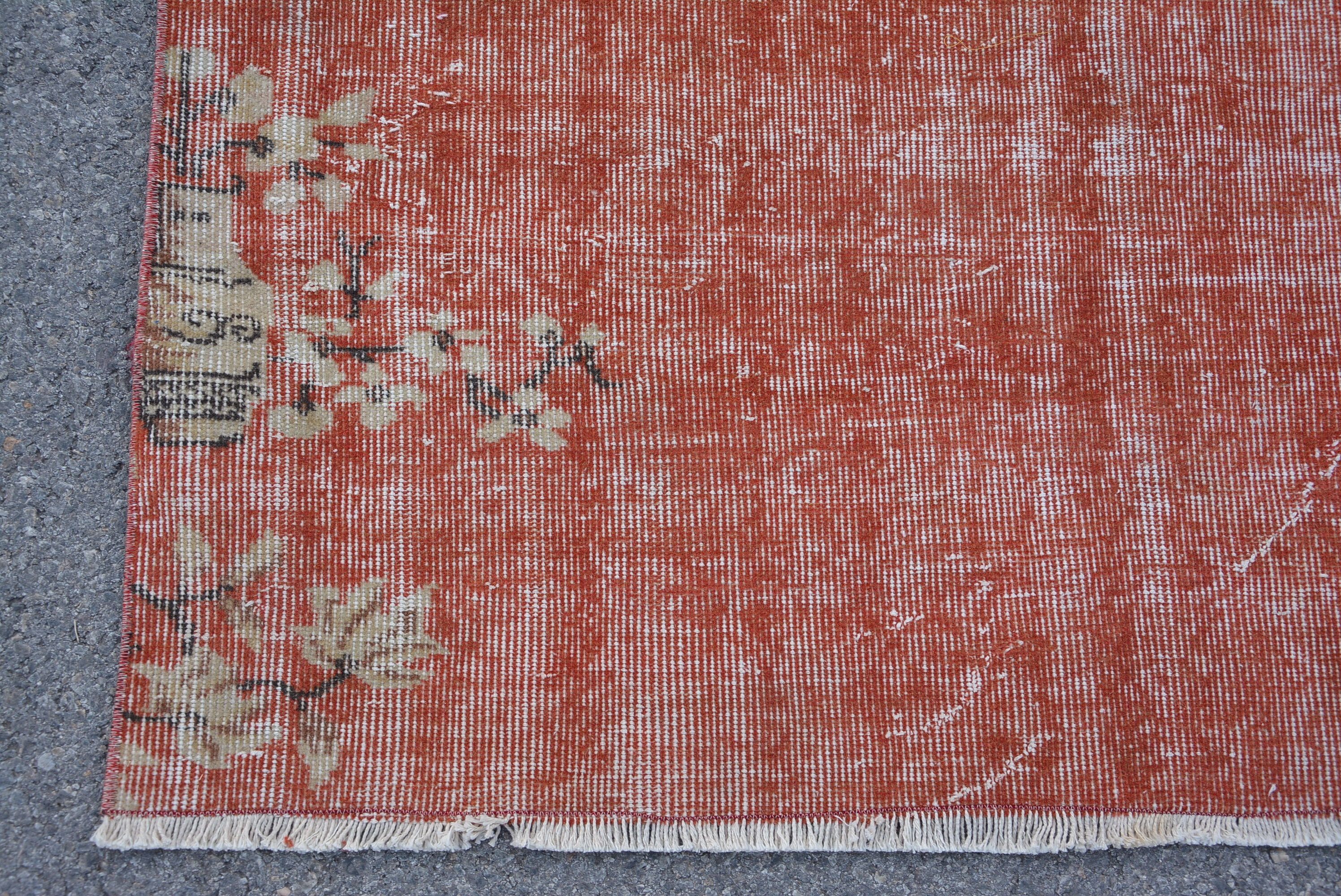 Living Room Rug, Floor Rug, Oriental Rug, Vintage Rugs, Rugs for Floor, Vintage Decor Rug, Wool Rug, Turkish Rug, 3.7x8.9 ft Area Rug