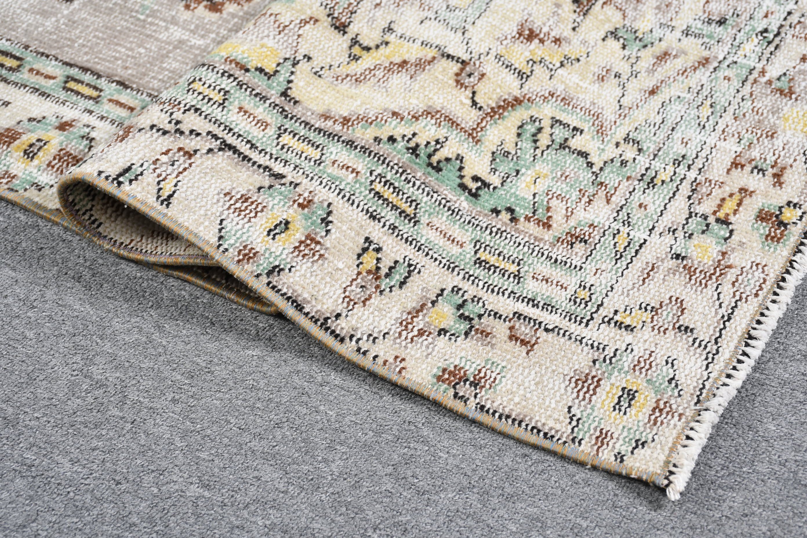 Living Room Rug, Anatolian Rug, Bronze Kitchen Rugs, 5.2x8.4 ft Large Rugs, Boho Rug, Salon Rug, Vintage Rugs, Turkish Rugs