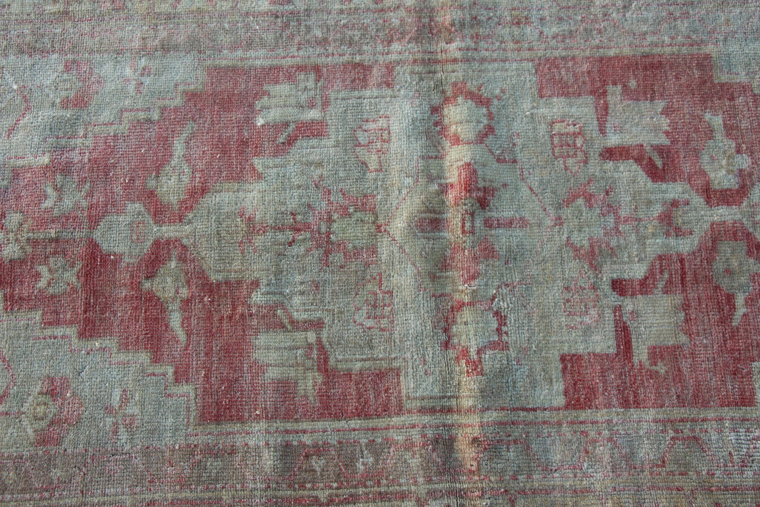 Rugs for Entry, Bedroom Rugs, Pink Wool Rugs, Turkish Rug, Cool Rugs, Vintage Decor Rug, 2.8x6.4 ft Accent Rug, Entry Rugs, Vintage Rug