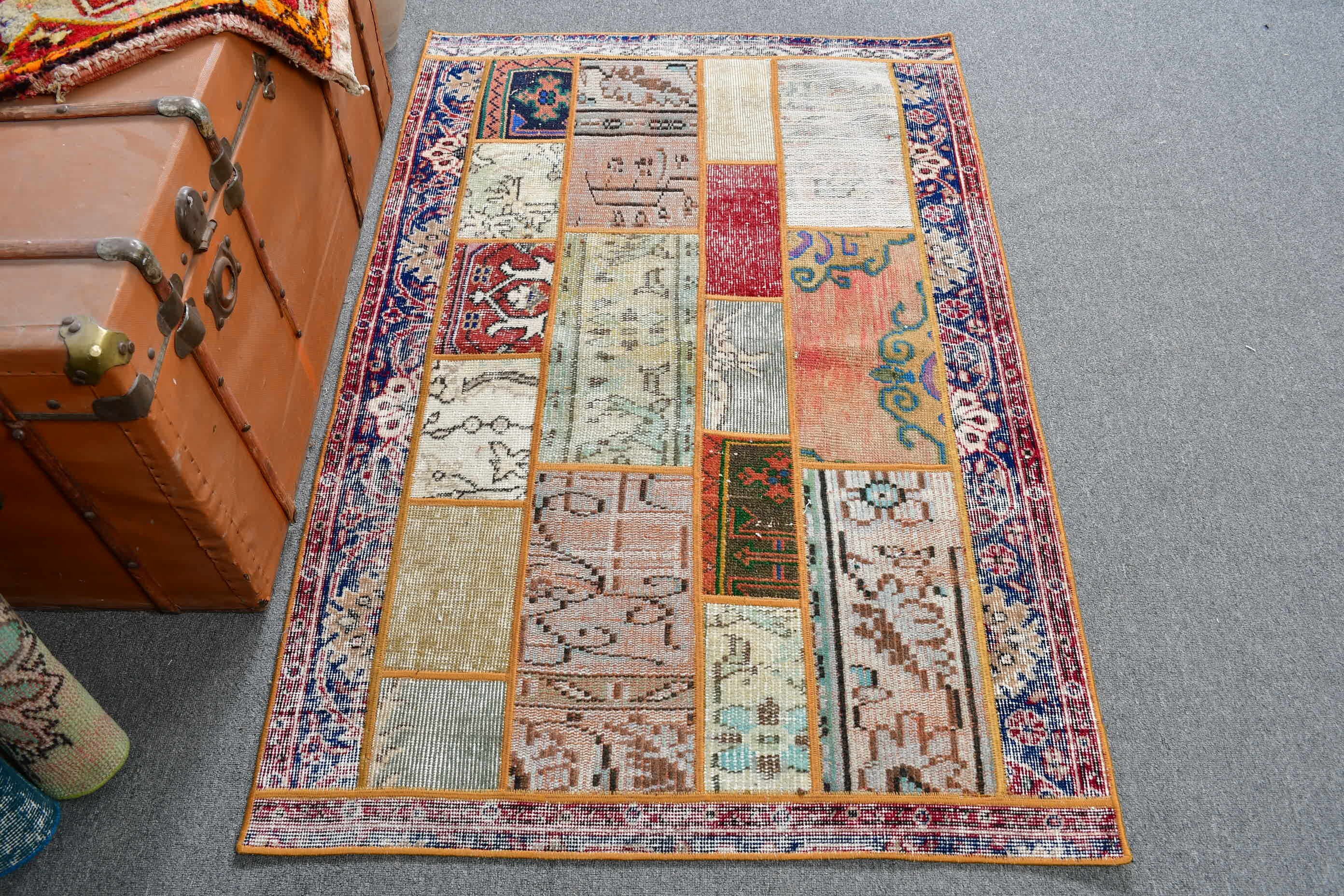 Türk Halıları, Parlak Halı, Vintage Halılar, Paspas Halısı, Mutfak Halısı, Banyo Halısı, Araba Paspas Halıları, 3.1x4.7 ft Küçük Halılar, Renkli Halılar