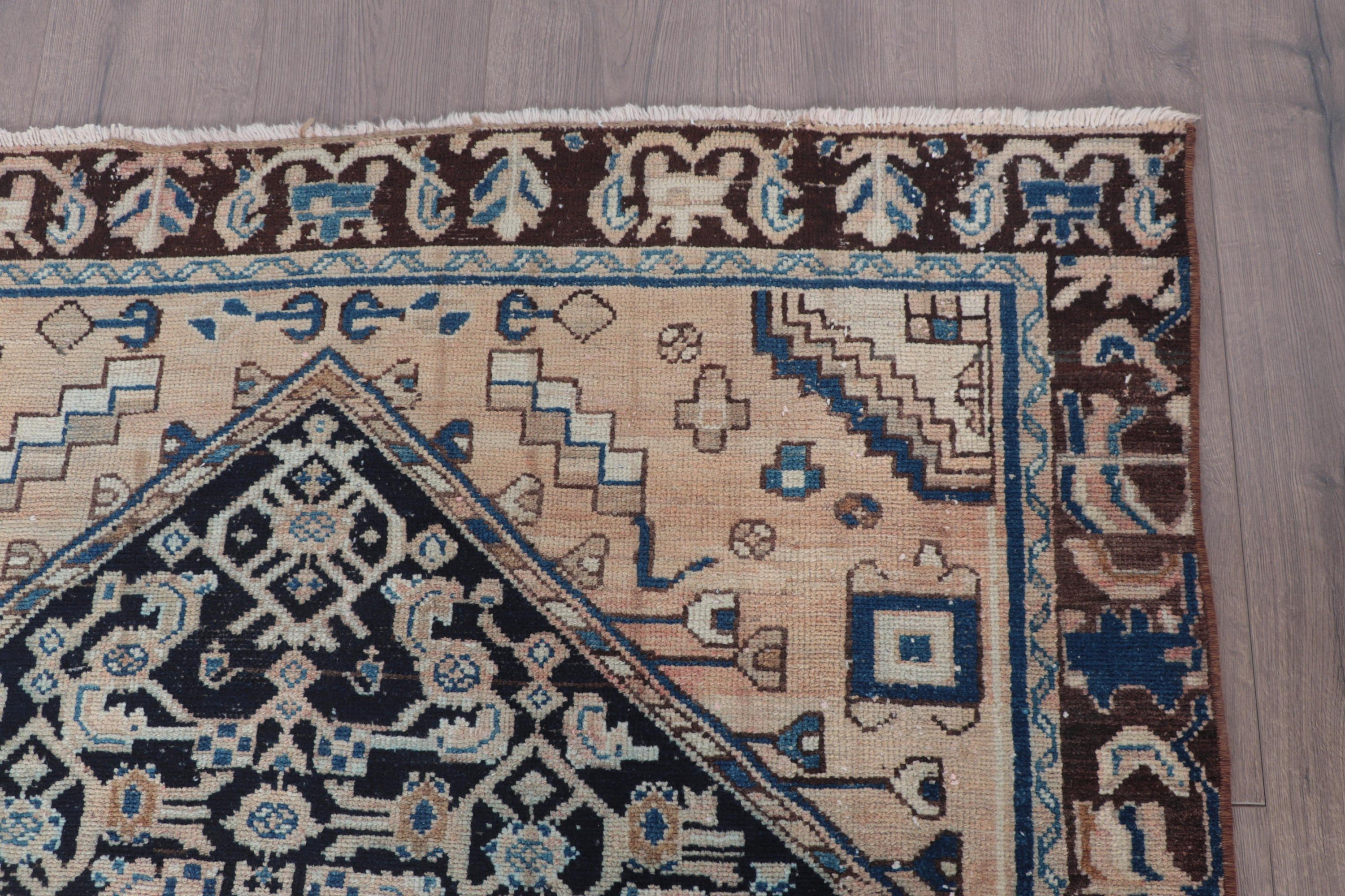 Blue Bedroom Rug, Nursery Rug, Boho Area Rug, 4.1x6.5 ft Area Rugs, Vintage Rugs, Kitchen Rugs, Turkish Rug, Moroccan Rug, Floor Rug