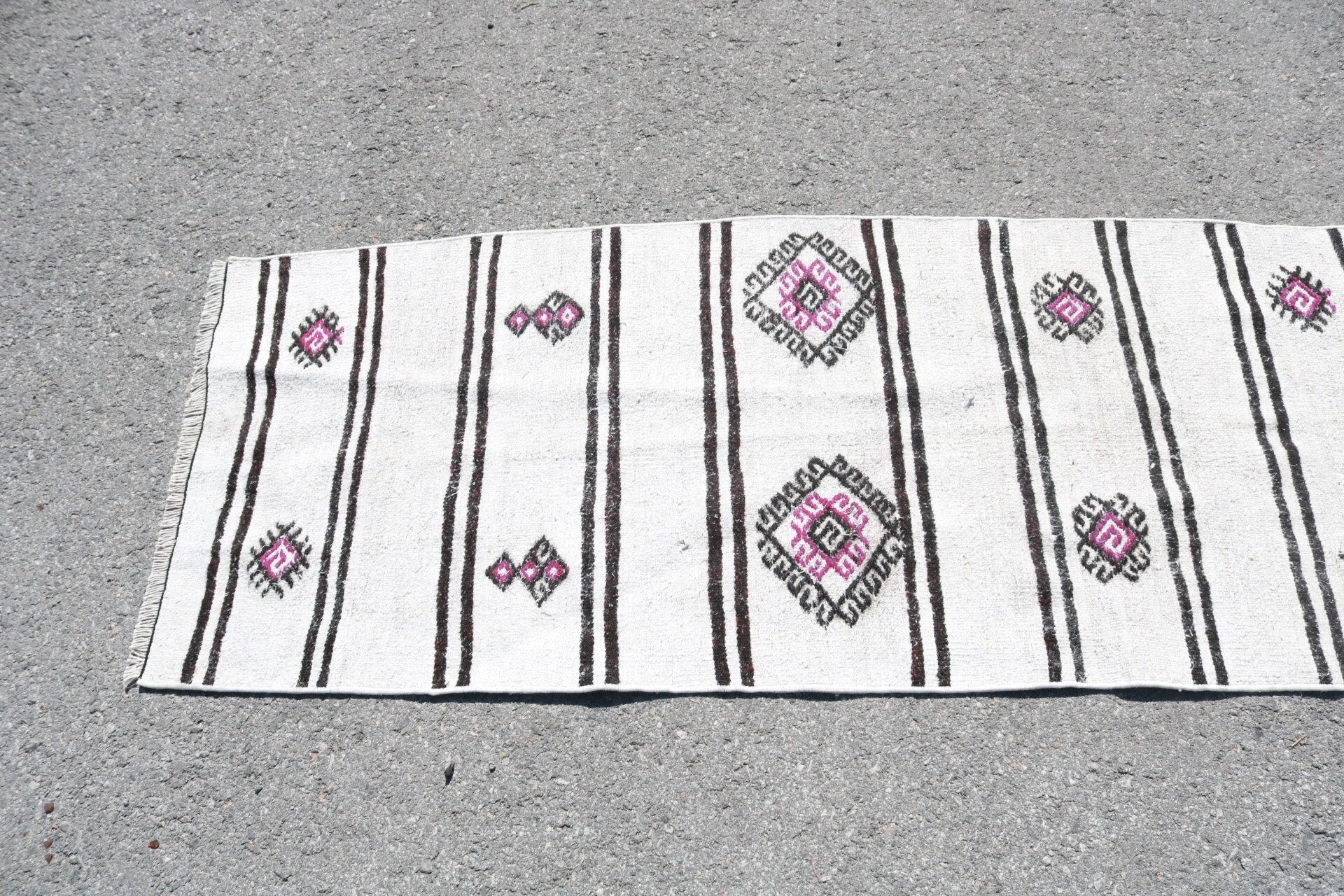 Kilim, Türk Halısı, Vintage Halılar, Harika Halılar, 2,3x7,9 ft Yolluk Halısı, Soluk Halılar, Mutfak Halısı, Yün Halı, Koridor Halıları, Koridor Halısı