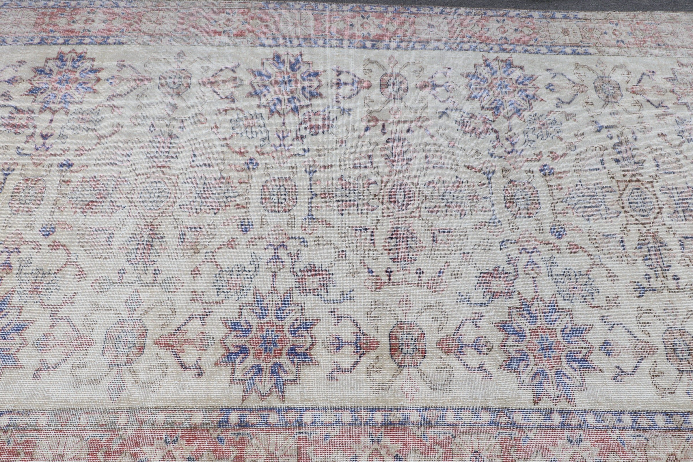 4.8x8.5 ft Large Rug, Turkish Rug, Rugs for Bedroom, Vintage Rug, Wool Rugs, Salon Rug, Bedroom Rug, Beige Oriental Rug, Oushak Rugs