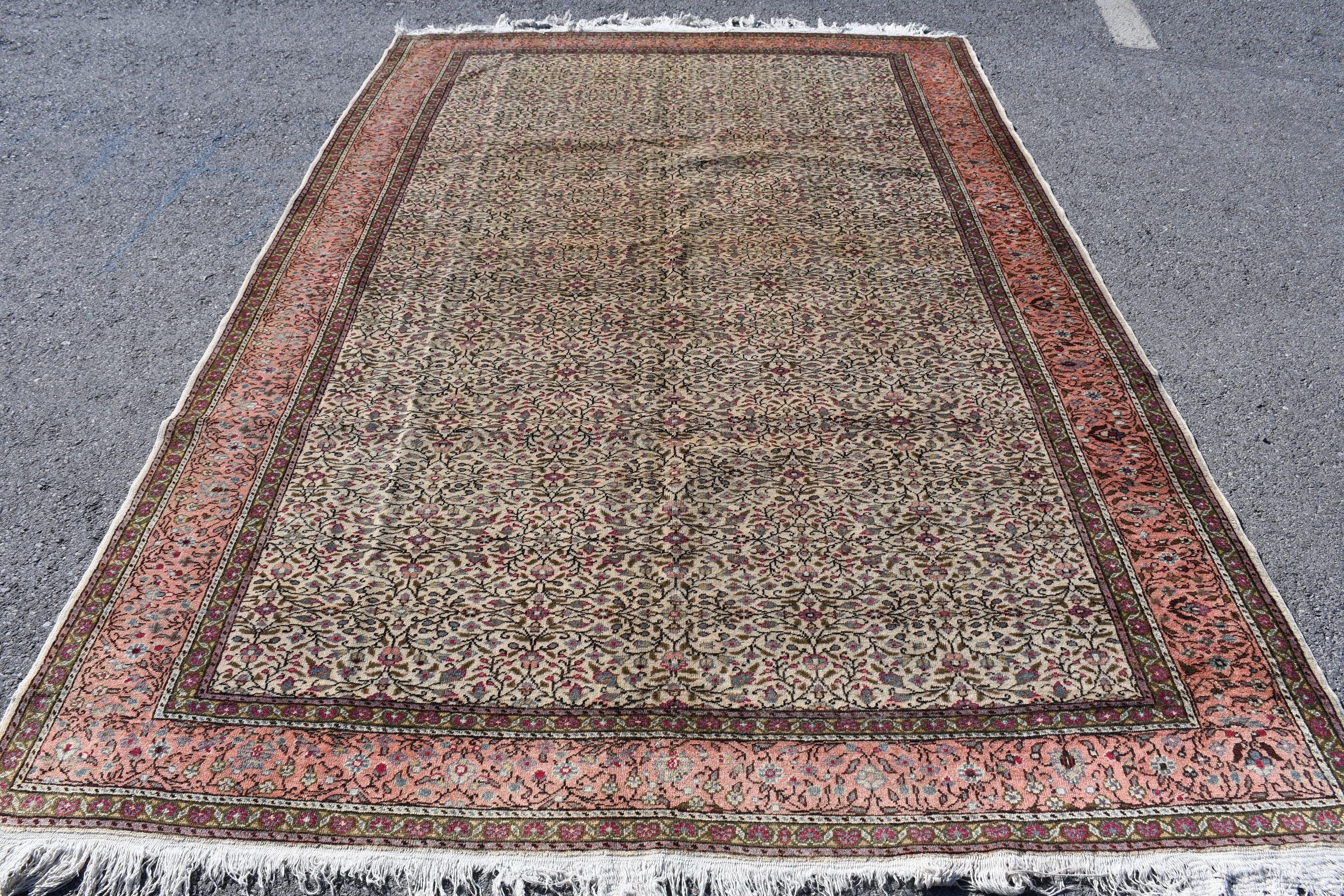 Salon Halıları, Doğal Halı, Oryantal Halı, Mutfak Halısı, Vintage Halı, Gökkuşağı Yatak Odası Halısı, 6,5x9,6 ft Büyük Halılar, Türk Halıları, Oturma Odası Halıları