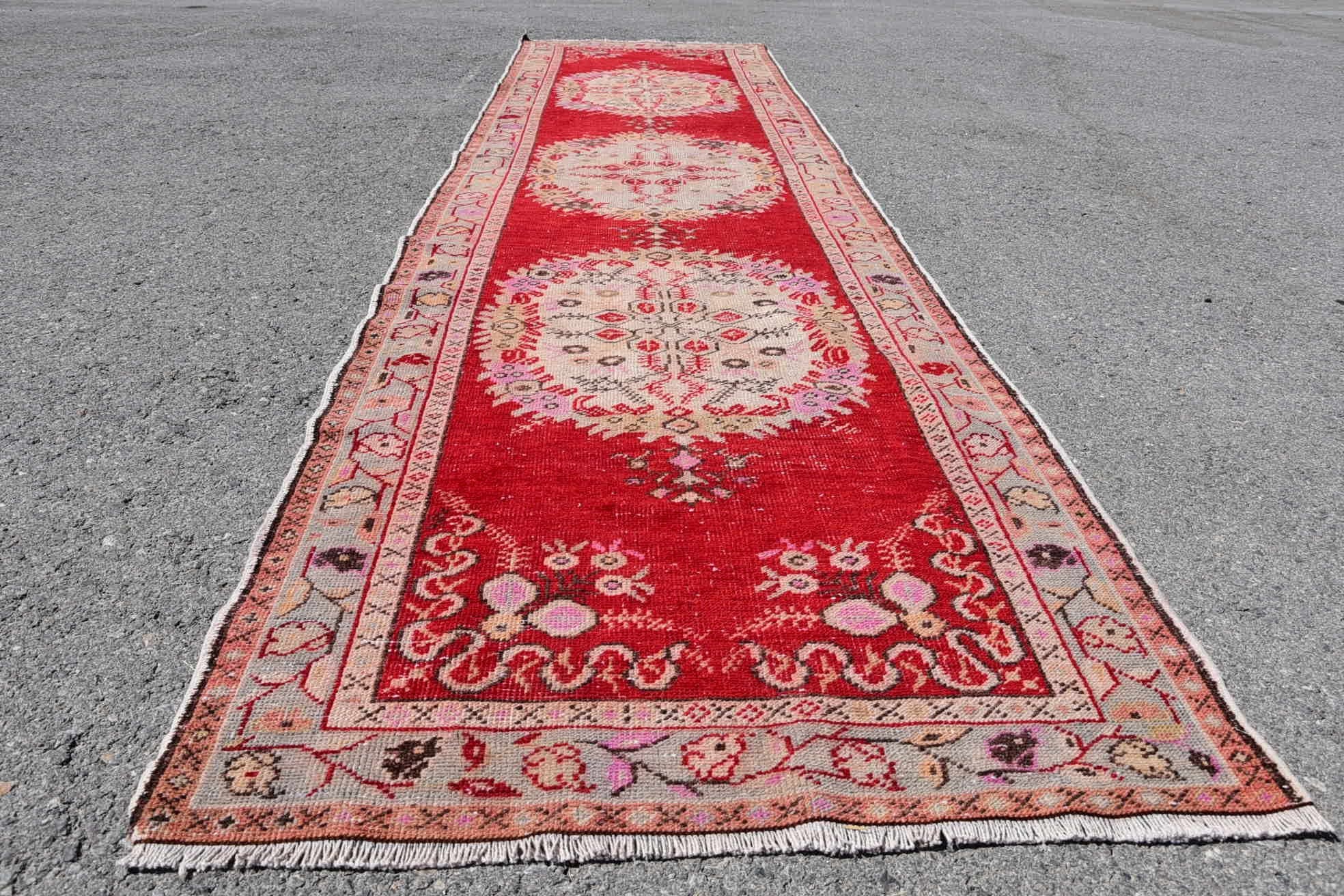 Anadolu Halısı, 3.1x12.2 ft Yolluk Halıları, Merdiven Halıları, Koridor Halısı, Yer Halısı, Aztek Halıları, Vintage Halı, Türk Halısı, Koridor Halısı, Eski Halı