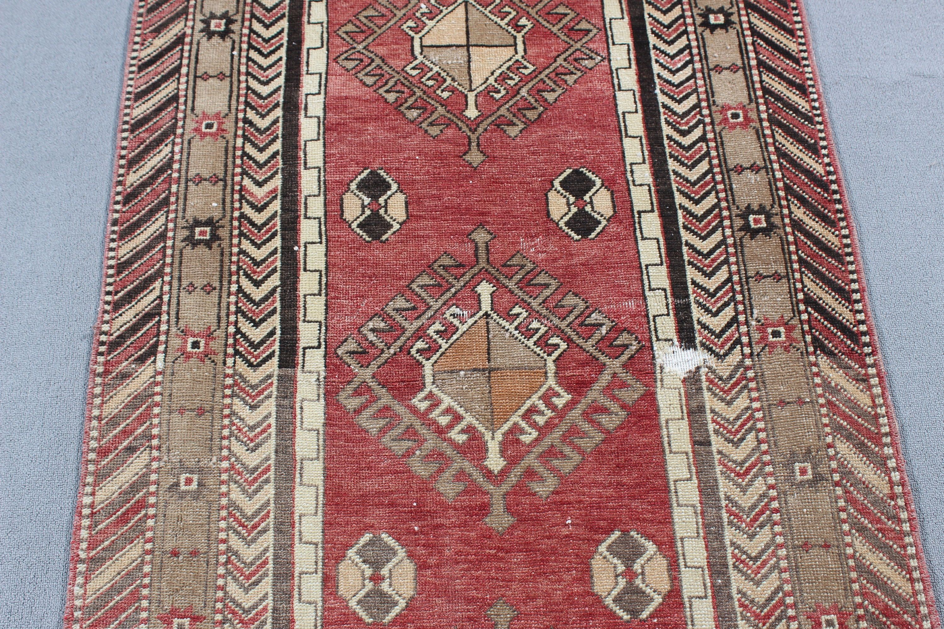 Boho Vurgulu Halılar, Bej Fas Halısı, Yün Halılar, Vintage Vurgulu Halı, 3x6,2 ft Vurgulu Halılar, Havalı Halı, Türk Halısı, Vintage Halılar