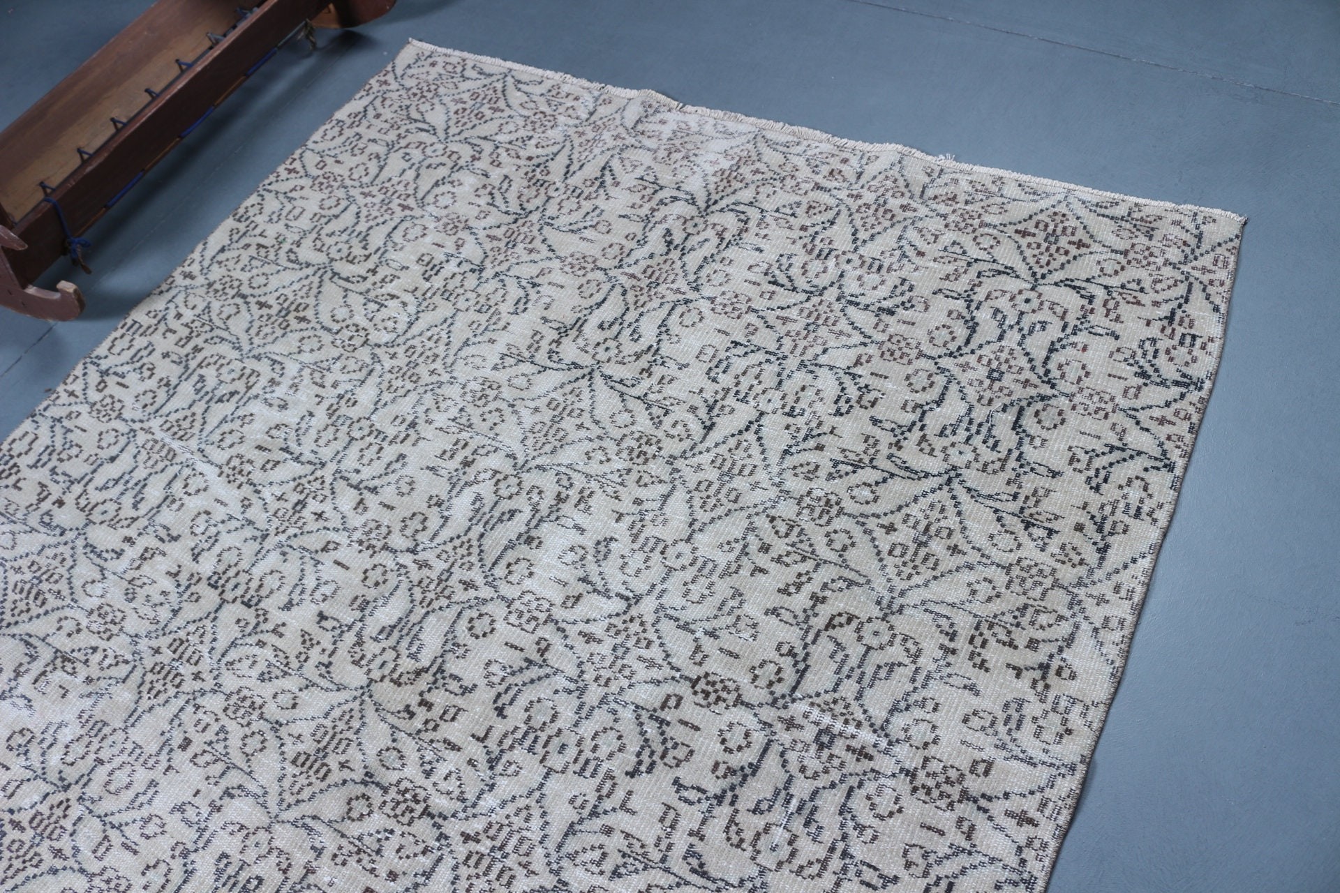 Kabile Halıları, Yatak Odası Halısı, 5.8x8.7 ft Büyük Halılar, Antika Halı, Yeşil Antika Halı, Anadolu Halısı, Vintage Halı, Türk Halısı, Oturma Odası Halısı