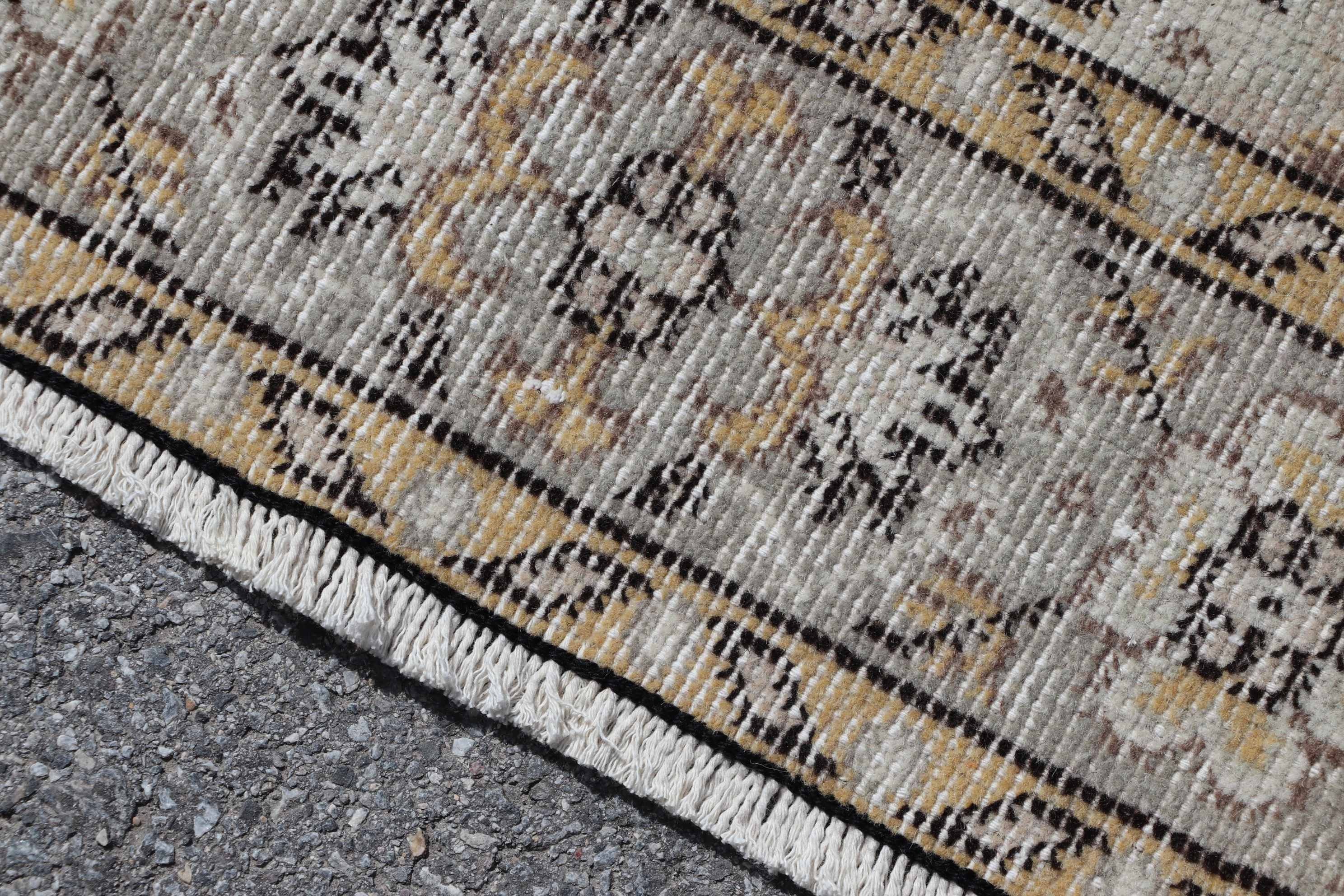 Rugs for Living Room, Anatolian Rug, Oushak Rugs, Nursery Rug, Turkish Rug, Vintage Rugs, Beige Kitchen Rugs, 3.9x6.9 ft Area Rugs, Old Rug