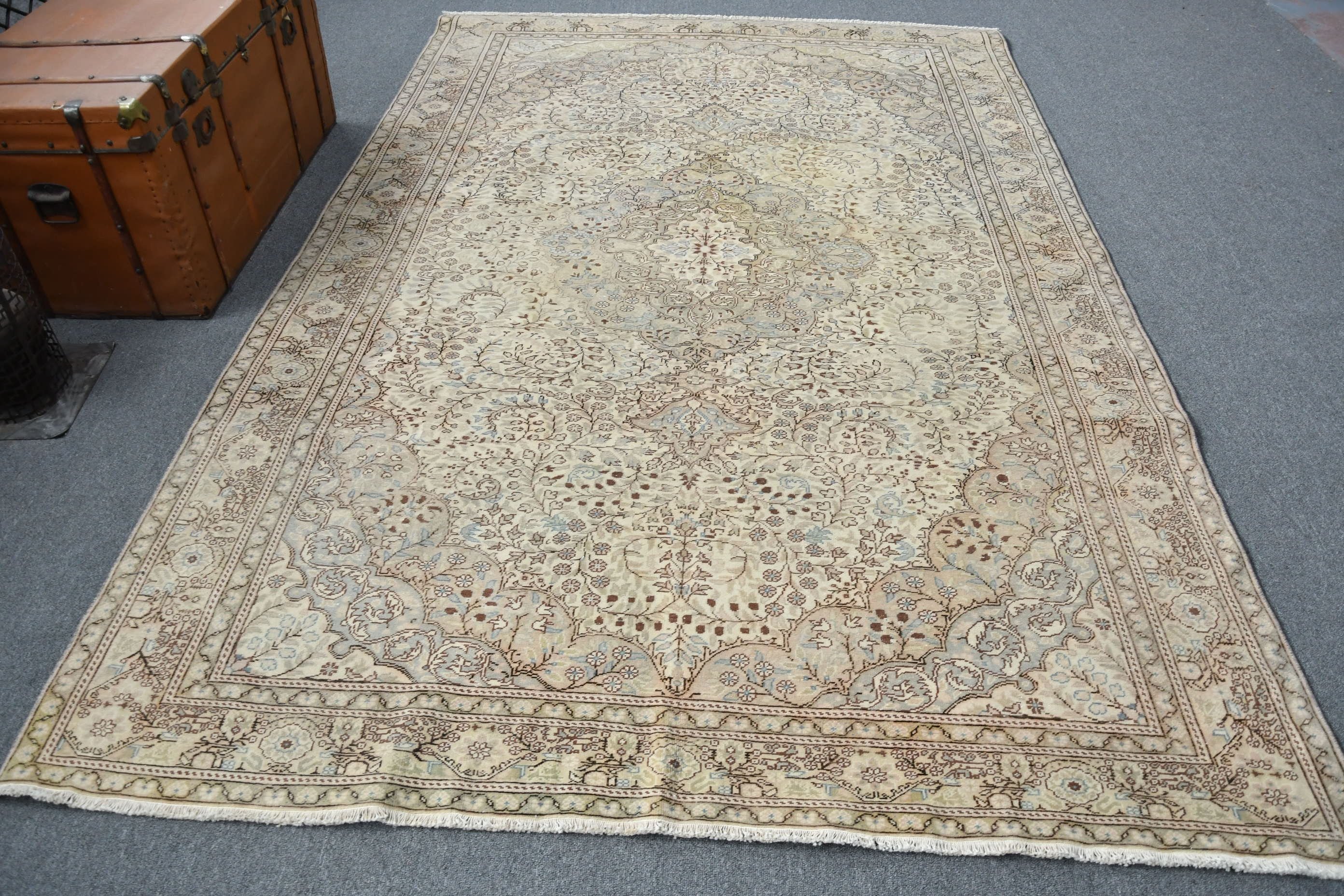 Living Room Rug, Vintage Rug, Vintage Decor Rug, Rugs for Dining Room, Cool Rug, Kitchen Rug, 6.3x9.5 ft Large Rug, Turkish Rug, Salon Rug