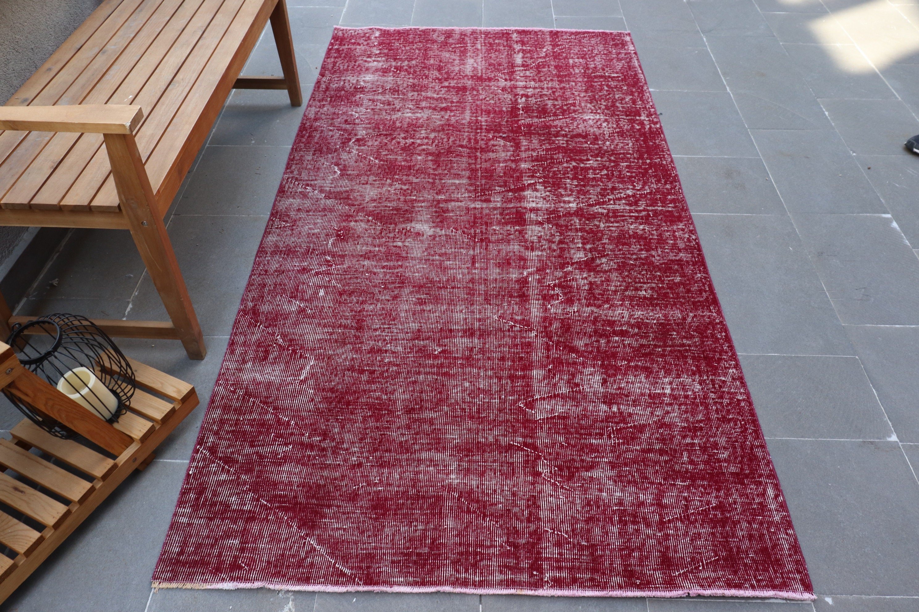 Vintage Rug, Anatolian Rug, Rugs for Nursery, 4x7.9 ft Area Rug, Living Room Rug, Turkish Rug, Home Decor Rug, Floor Rugs, Beige Wool Rug
