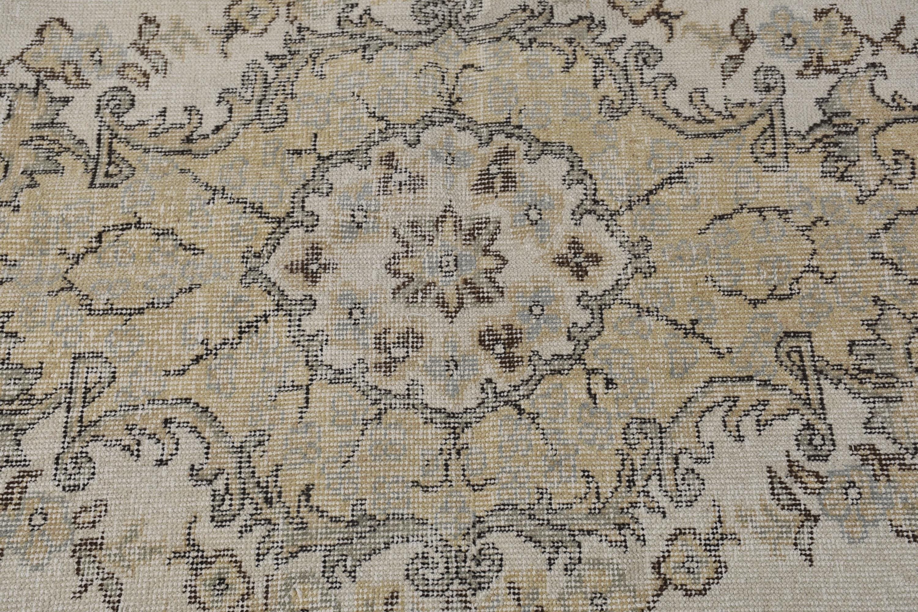 Modern Rug, Handmade Rug, Turkish Rugs, Beige Floor Rugs, Neutral Rugs, Vintage Rug, 6.2x9.7 ft Large Rugs, Dining Room Rugs, Salon Rugs