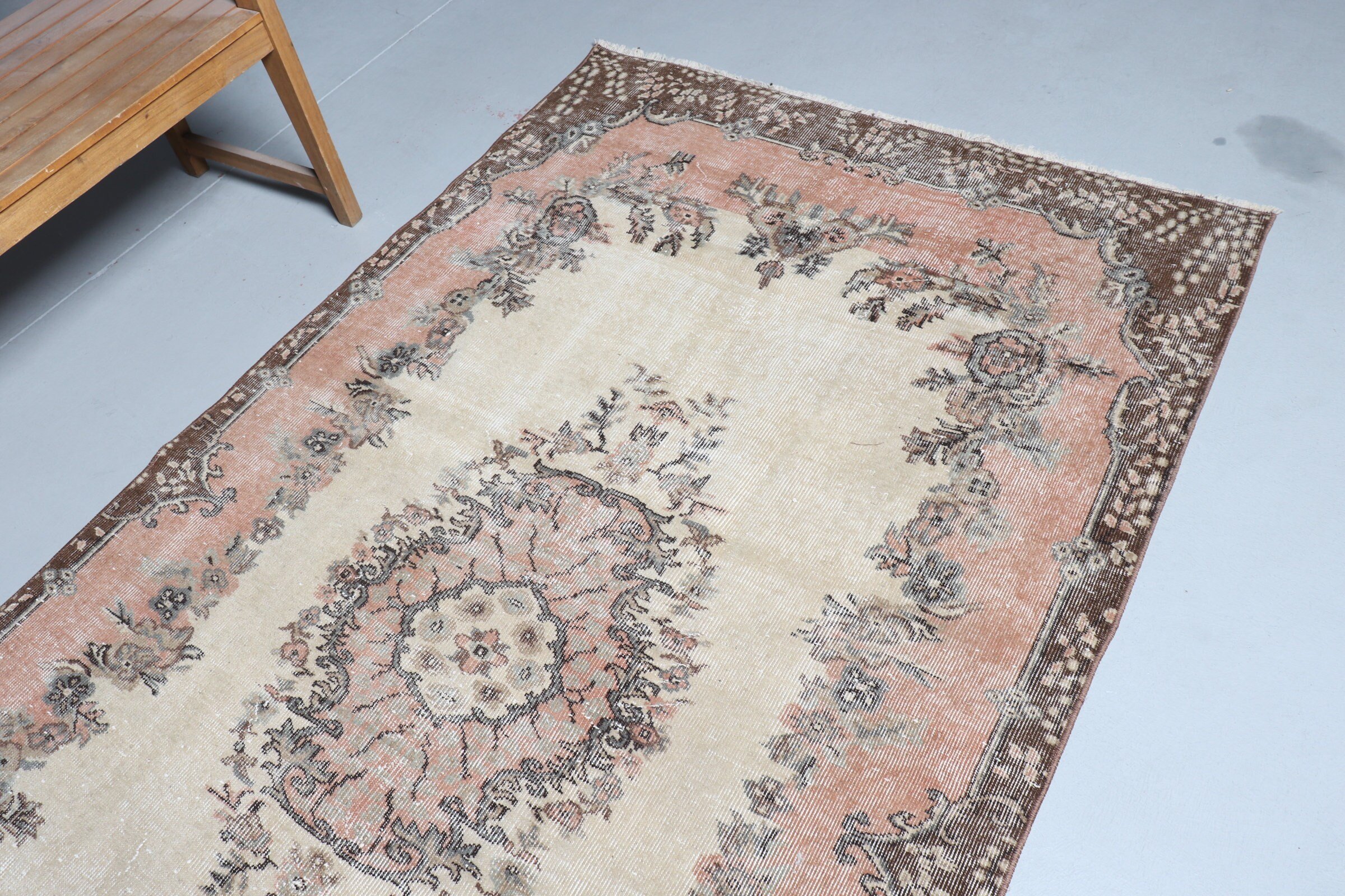 Antre Halı, Bej Mutfak Halı, Ev Halı, Nostaljik Halı, Yatak odası Halı, Antik Halı, Mutfak Halı, Mutfak Halı, 143x240 cm Oturma odası Halı