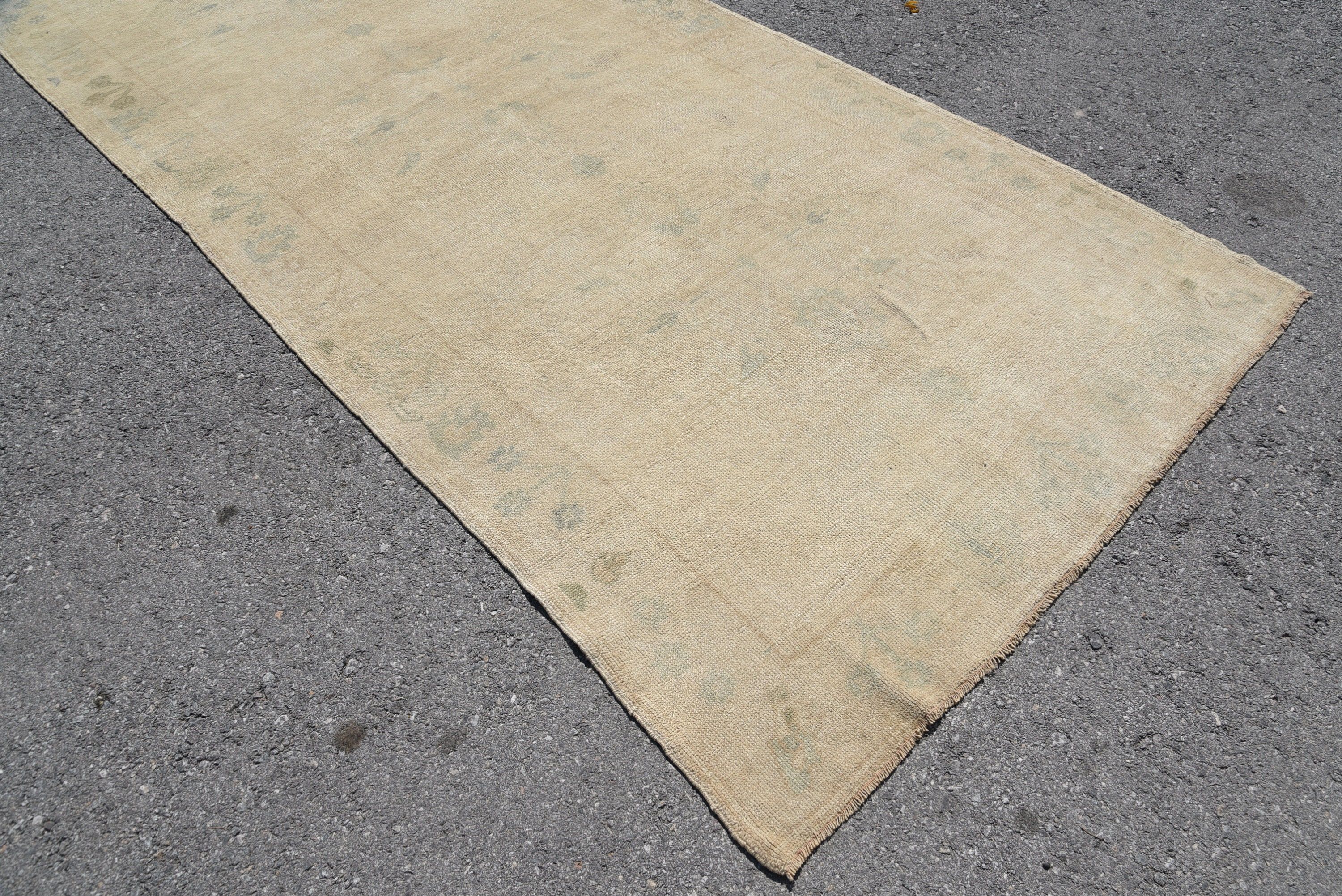 Vintage Dekor Halı, Oturma Odası Halıları, Oryantal Halı, Vintage Halı, 4,9x12,1 ft Büyük Halılar, Yün Halı, Türk Halısı, Salon Halısı, Yatak Odası Halıları