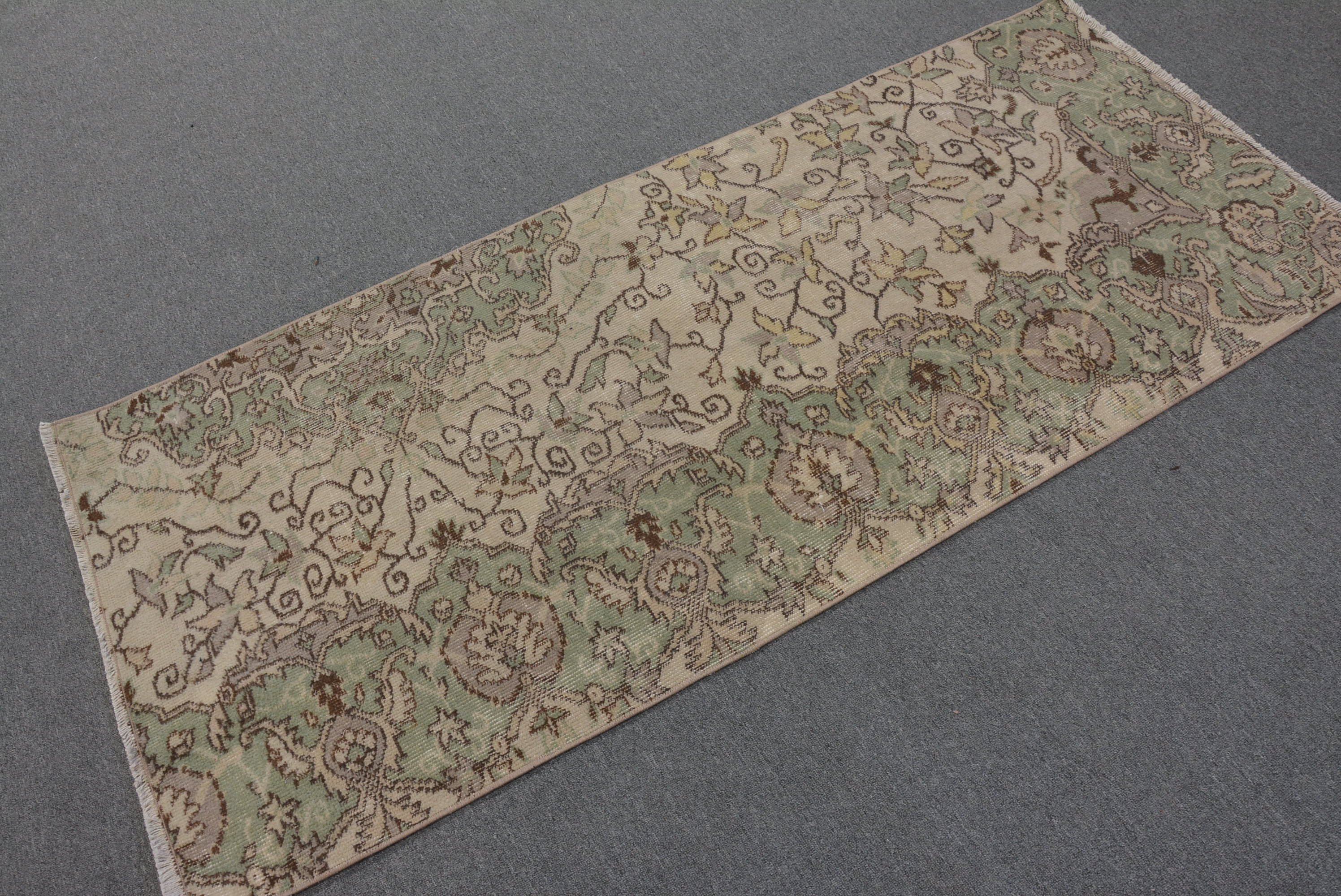 Moroccan Rug, Nursery Rugs, Bedroom Rug, Turkish Rugs, Outdoor Rug, 2.7x6.4 ft Accent Rug, Vintage Rug, Rugs for Nursery, Colorful Rug