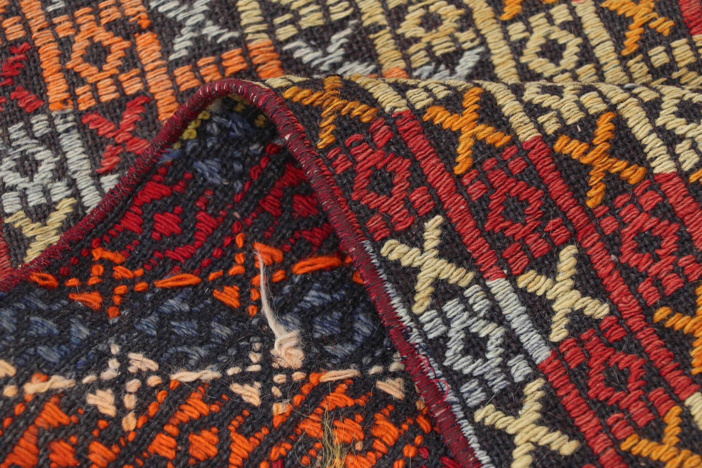 Özel Halı, Mutfak Halısı, Vintage Halı, Kırmızı Yün Halı, Türk Halısı, Kilim, Ev Dekorasyonu Halısı, Koridor Halıları, 4.1x10.6 ft Koşucu Halıları, Merdiven Halıları