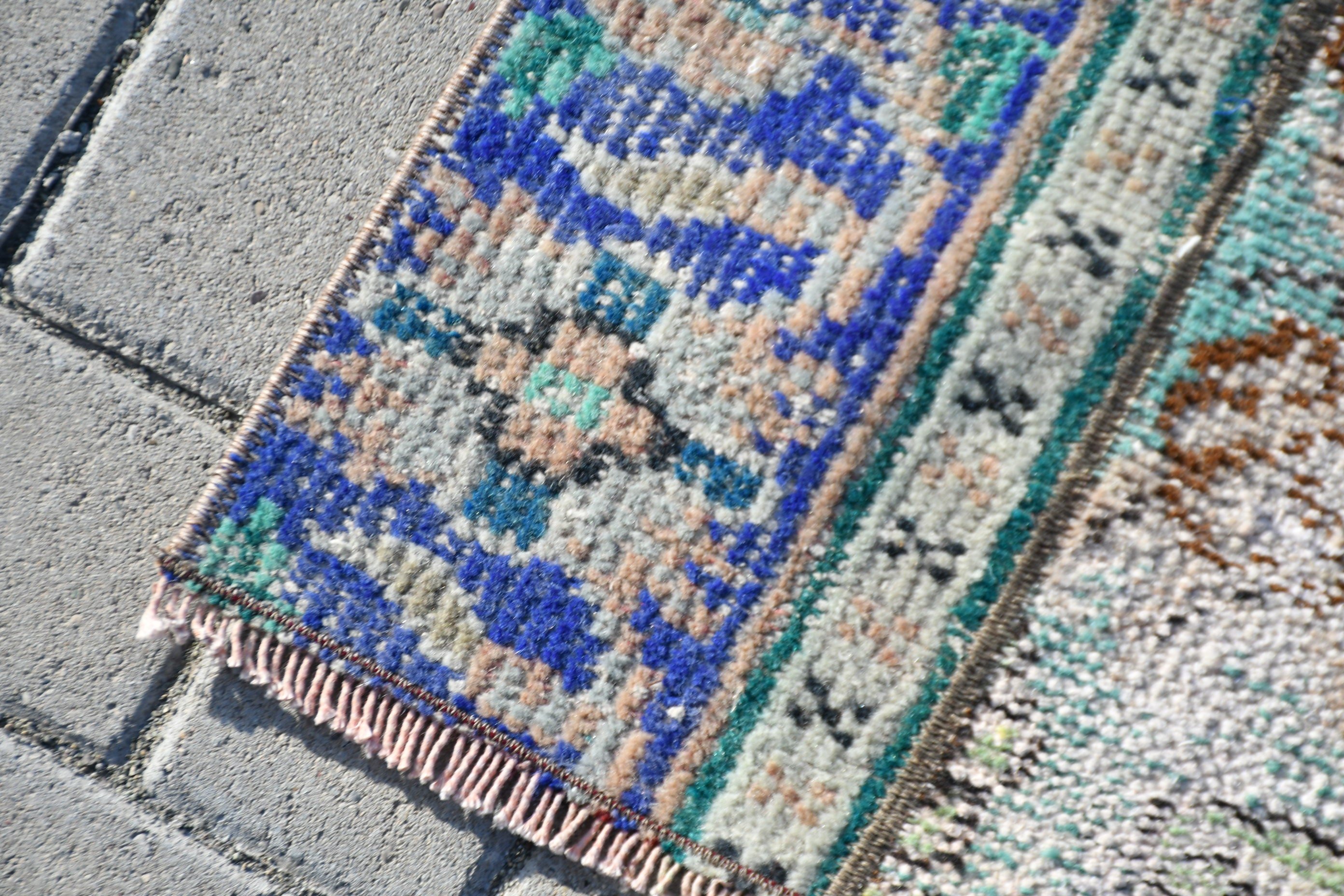 Door Mat Rugs, Green Floor Rugs, Turkish Rug, 2.4x3.1 ft Small Rug, Anatolian Rugs, Bedroom Rug, Vintage Rugs, Kitchen Rugs, Eclectic Rug