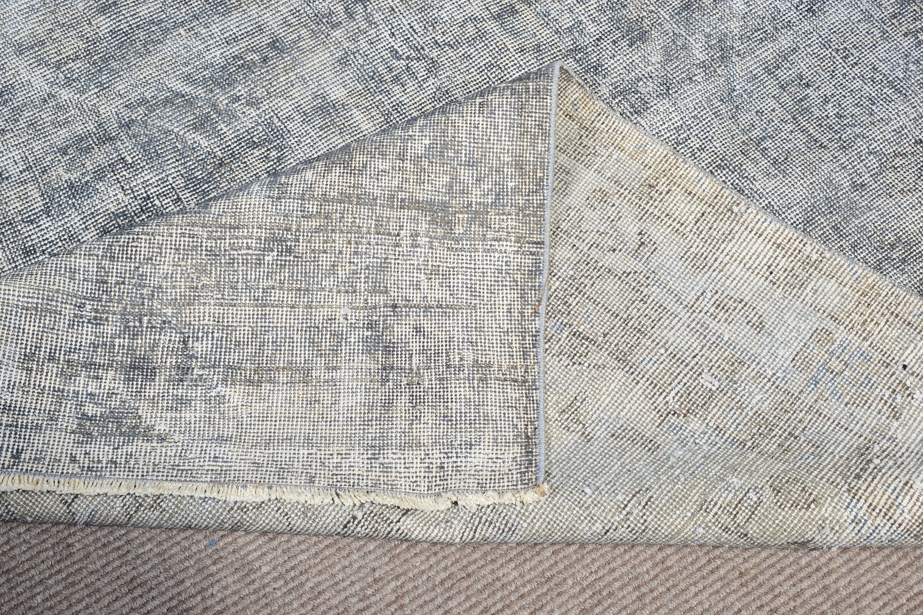 Oushak Rugs, Salon Rugs, Turkish Rugs, Large Boho Rug, Vintage Rugs, Floor Rugs, 6.8x9.8 ft Large Rugs, Gray Oushak Rugs, Oriental Rugs